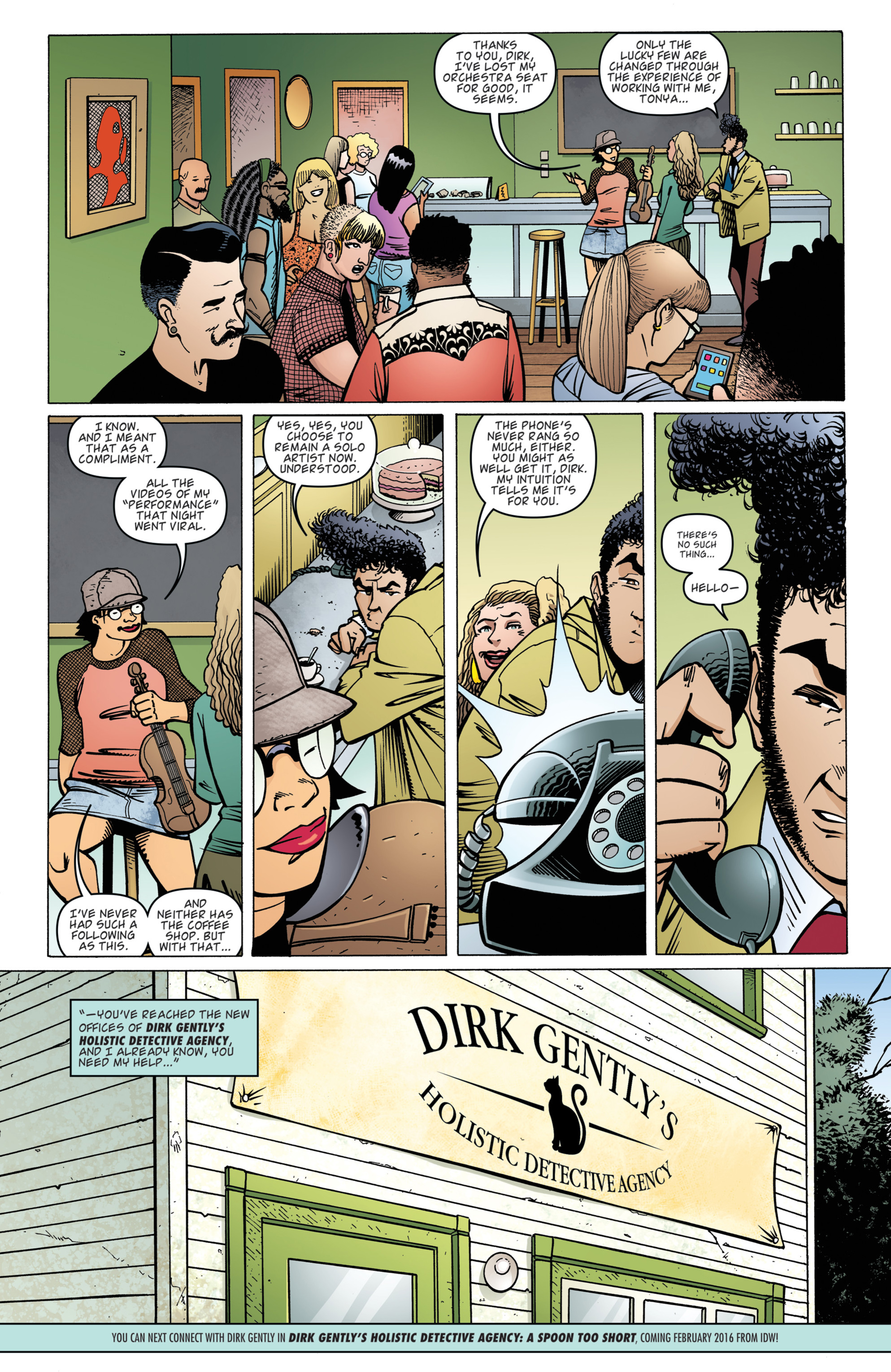 Read online Dirk Gently's Holistic Detective Agency comic -  Issue #5 - 24