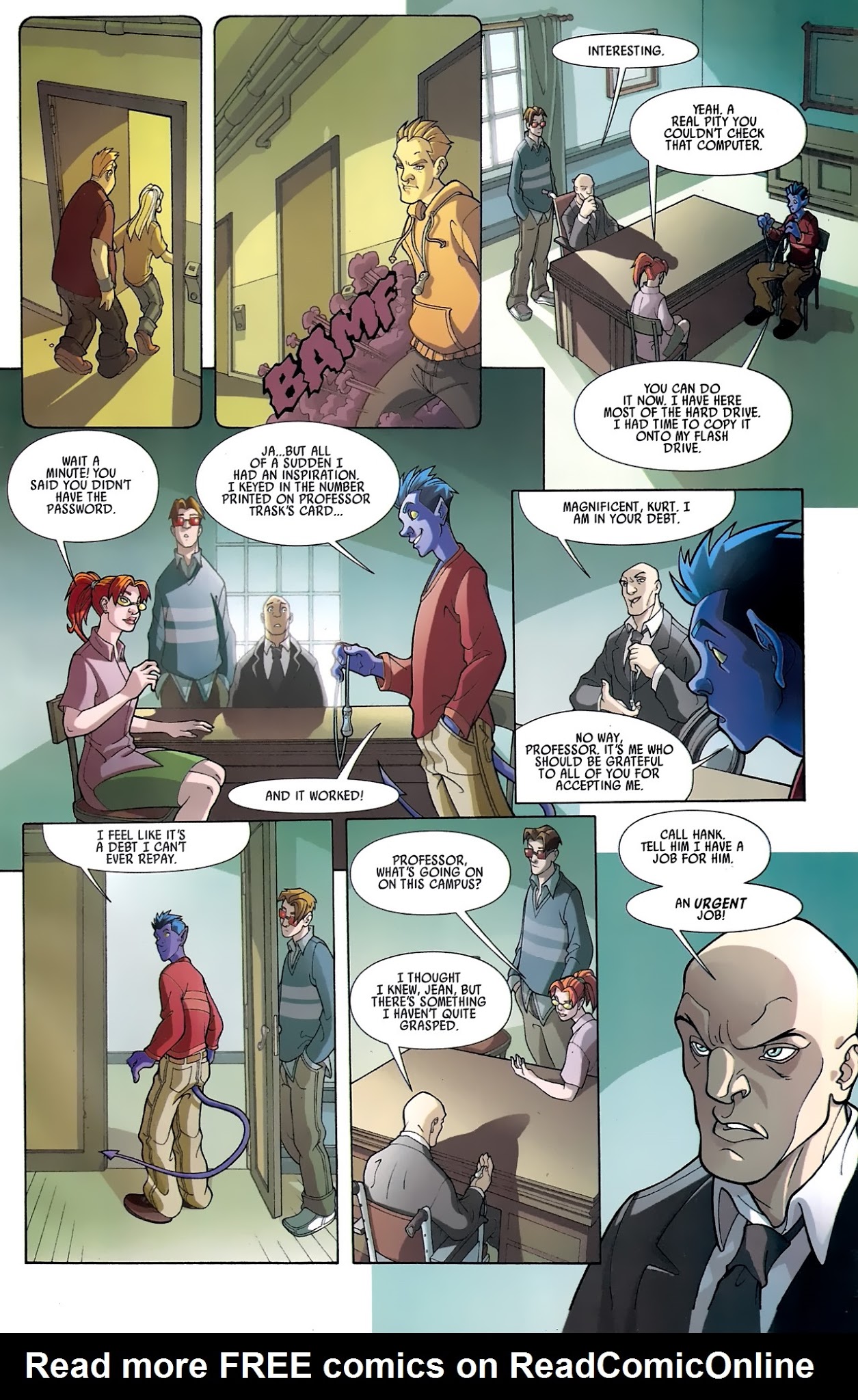 Read online X-Campus comic -  Issue #3 - 13