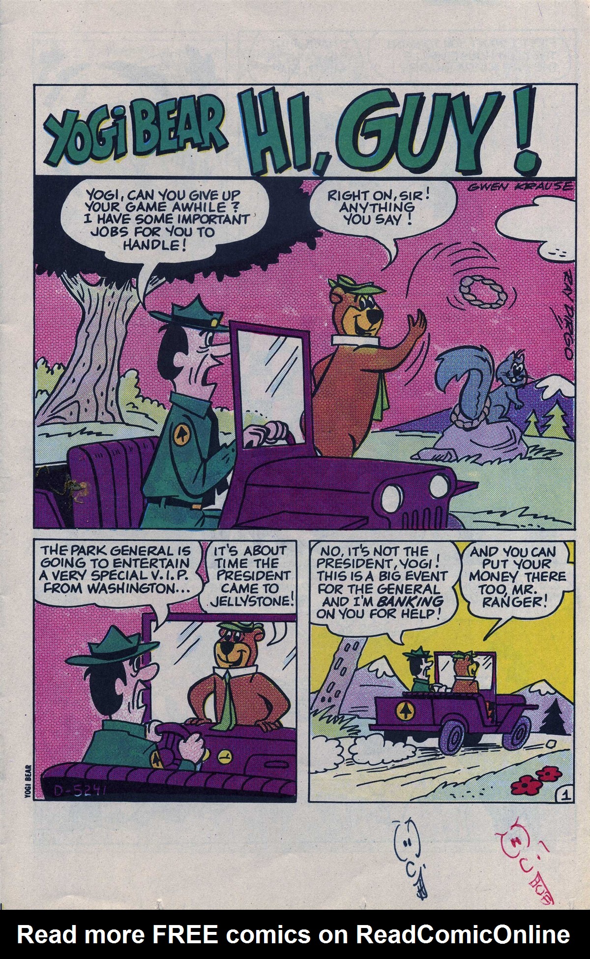 Read online Yogi Bear (1992) comic -  Issue #1 - 3