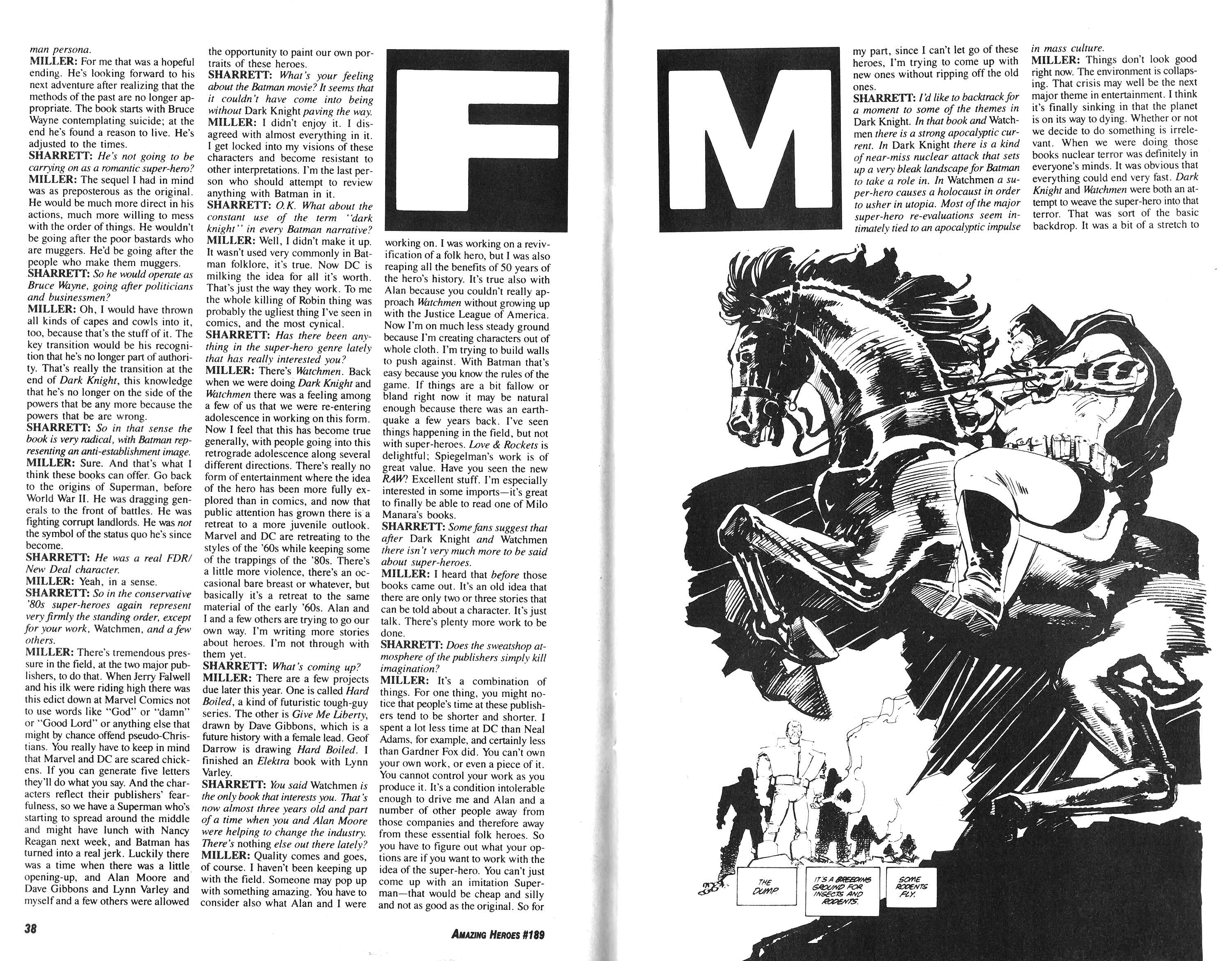 Read online Amazing Heroes comic -  Issue #189 - 20
