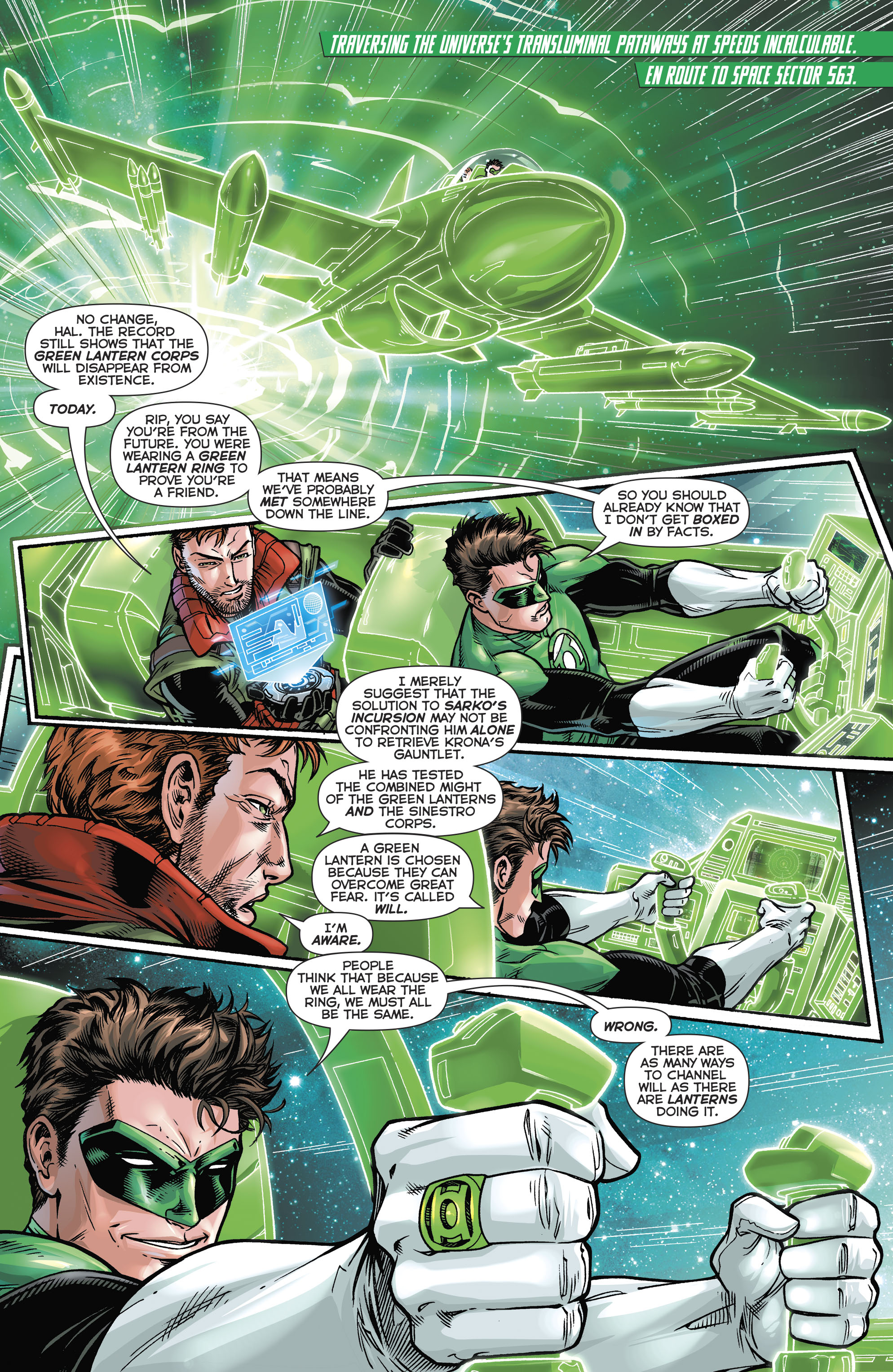 Read online Hal Jordan And The Green Lantern Corps comic -  Issue #21 - 4