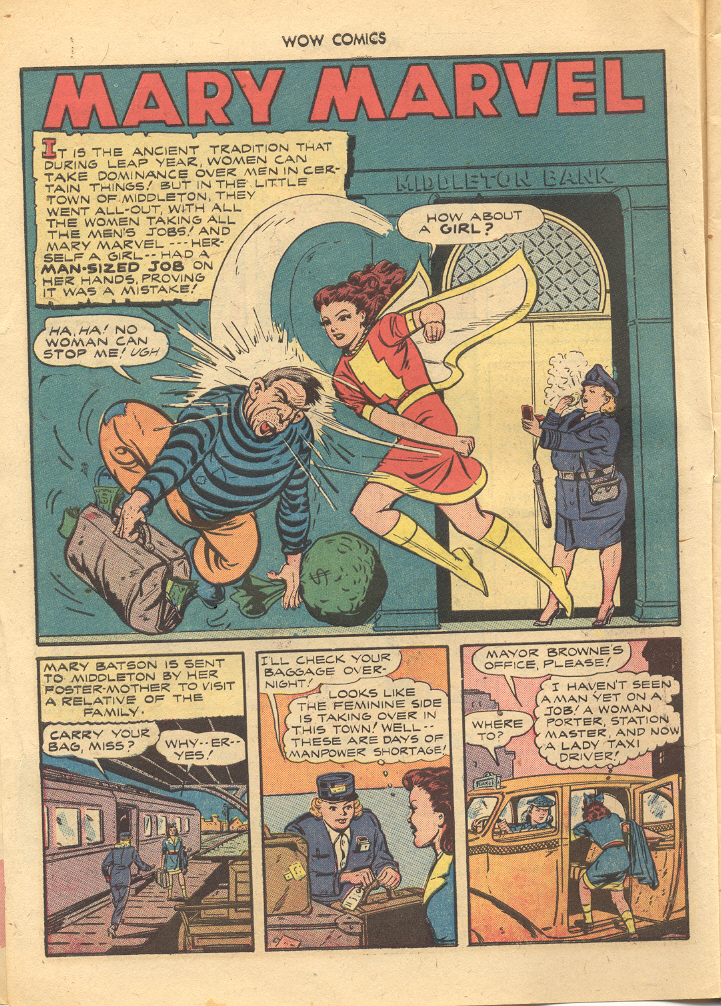 Read online Wow Comics comic -  Issue #27 - 4