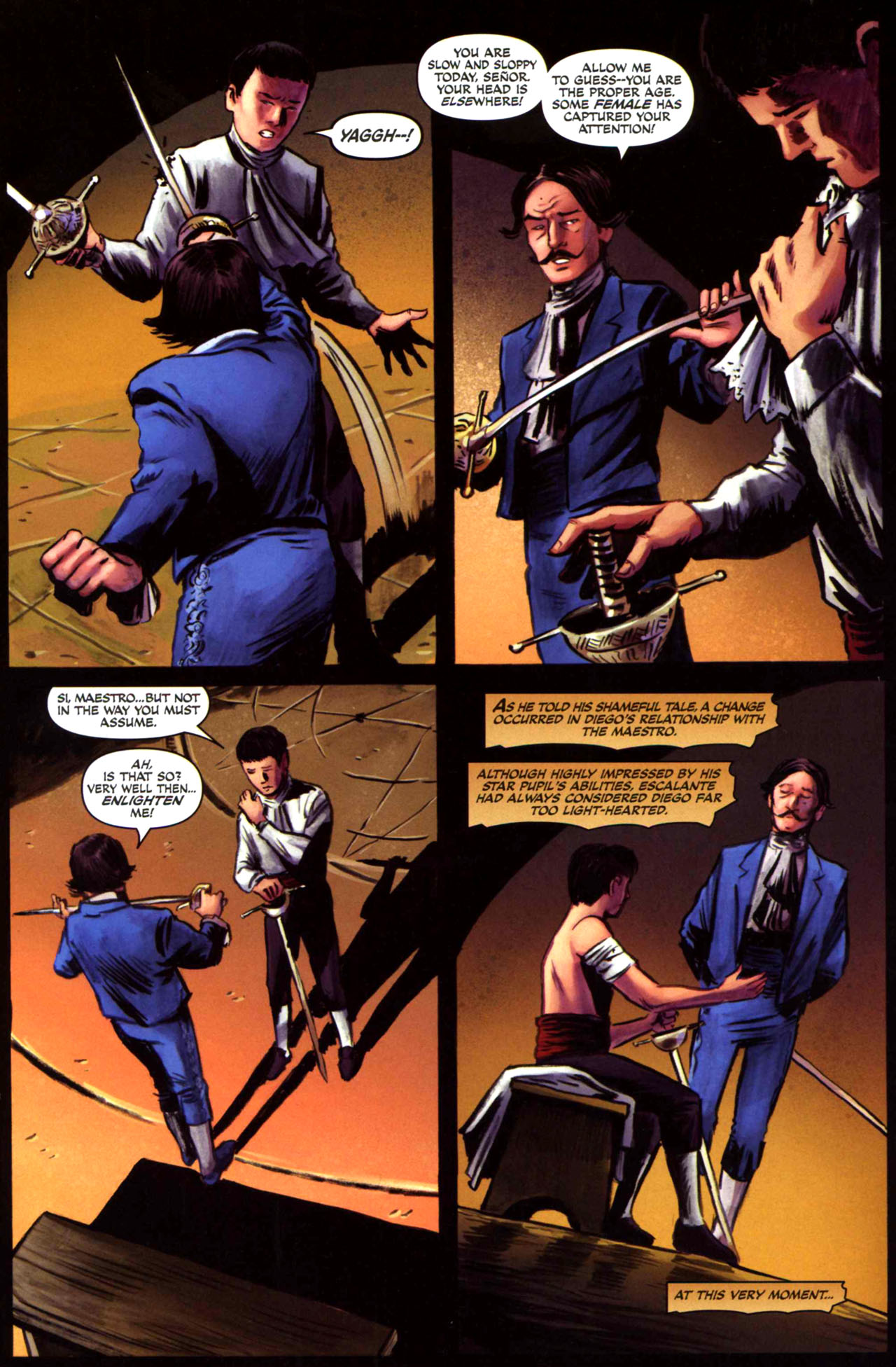 Read online Zorro (2008) comic -  Issue #4 - 19
