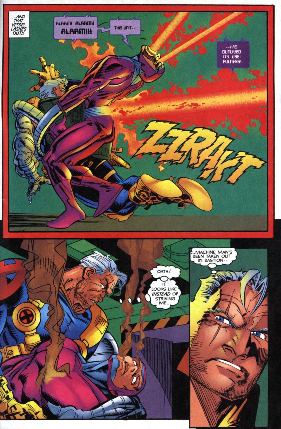 Read online Cable/Machine Man '98 comic -  Issue # Full - 38