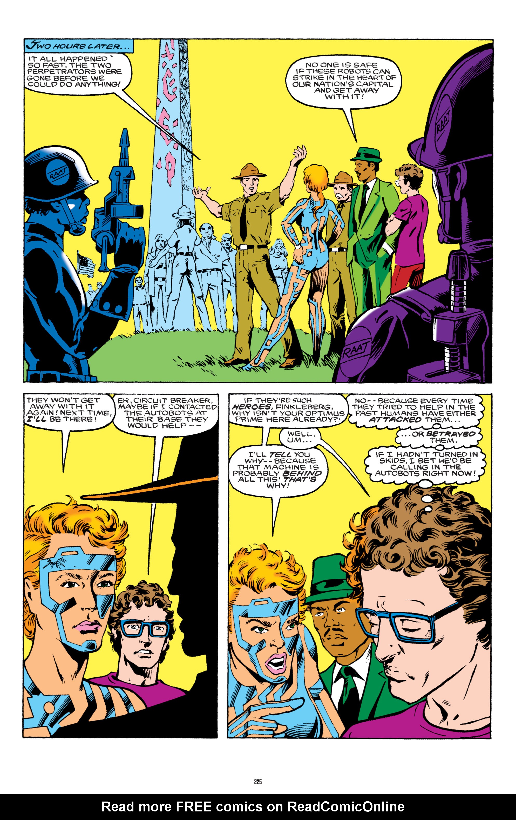 Read online The Transformers Classics comic -  Issue # TPB 2 - 226