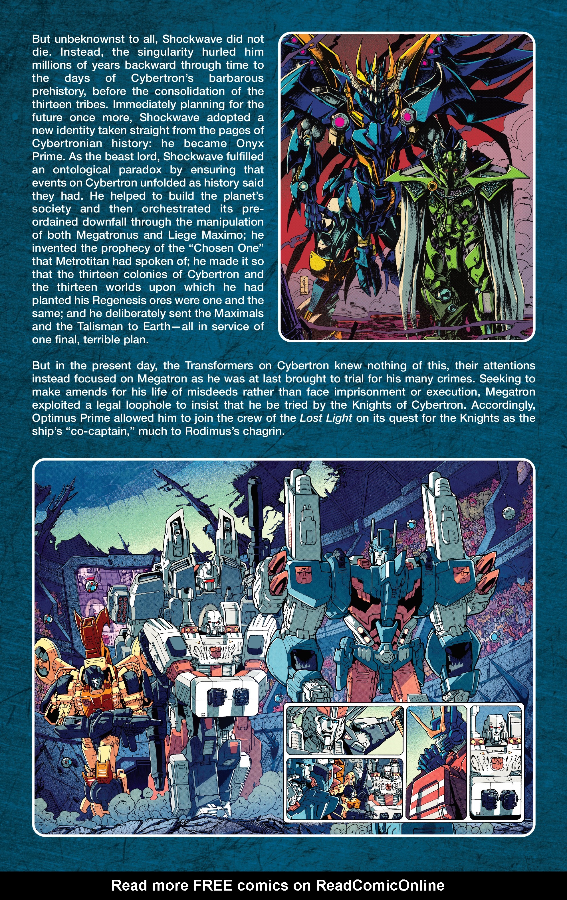 Read online Transformers: Historia comic -  Issue # Full - 30