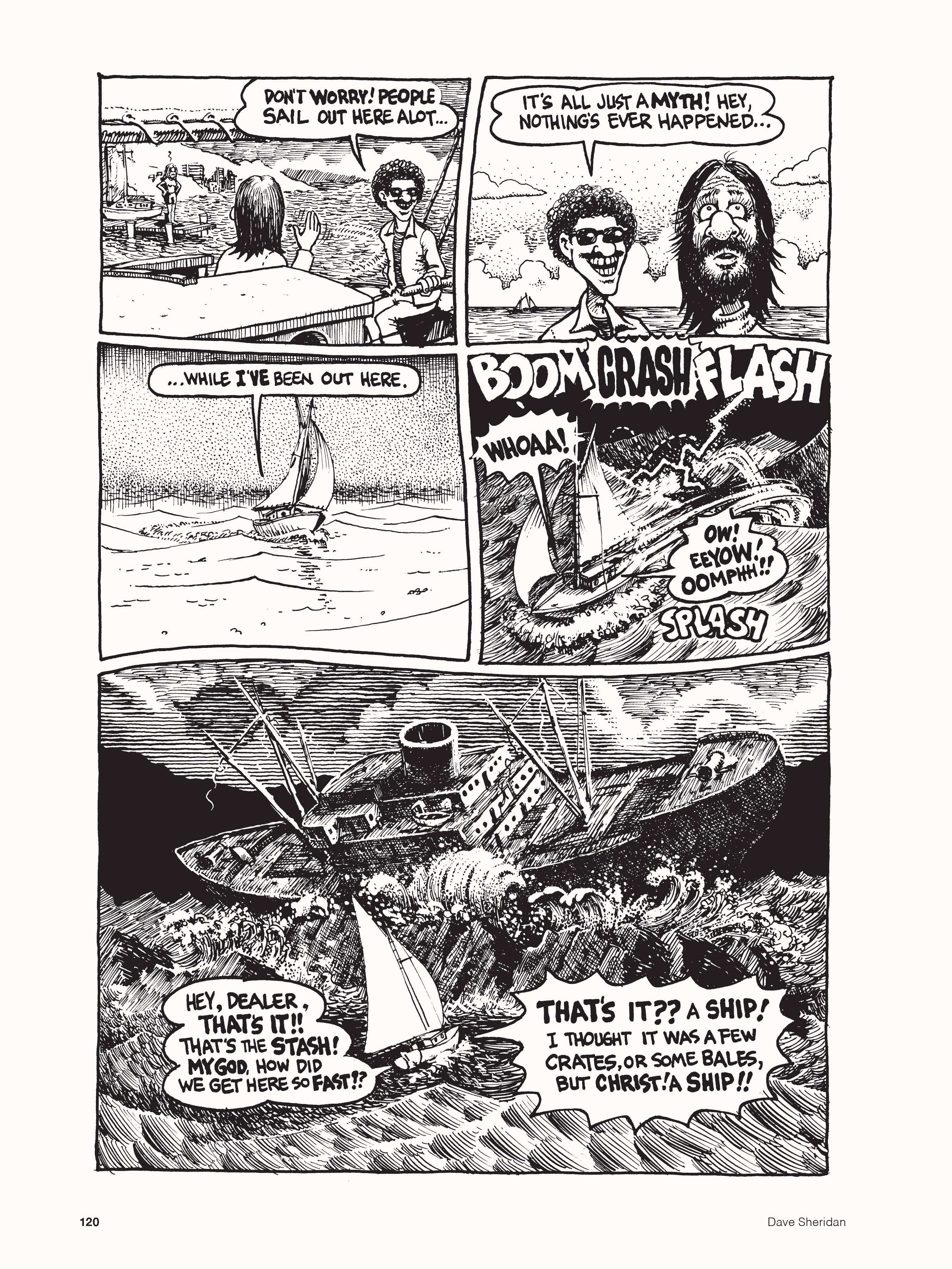 Read online Dave Sheridan: Life with Dealer McDope, the Leather Nun, and the Fabulous Furry Freak Brothers comic -  Issue # TPB (Part 2) - 32