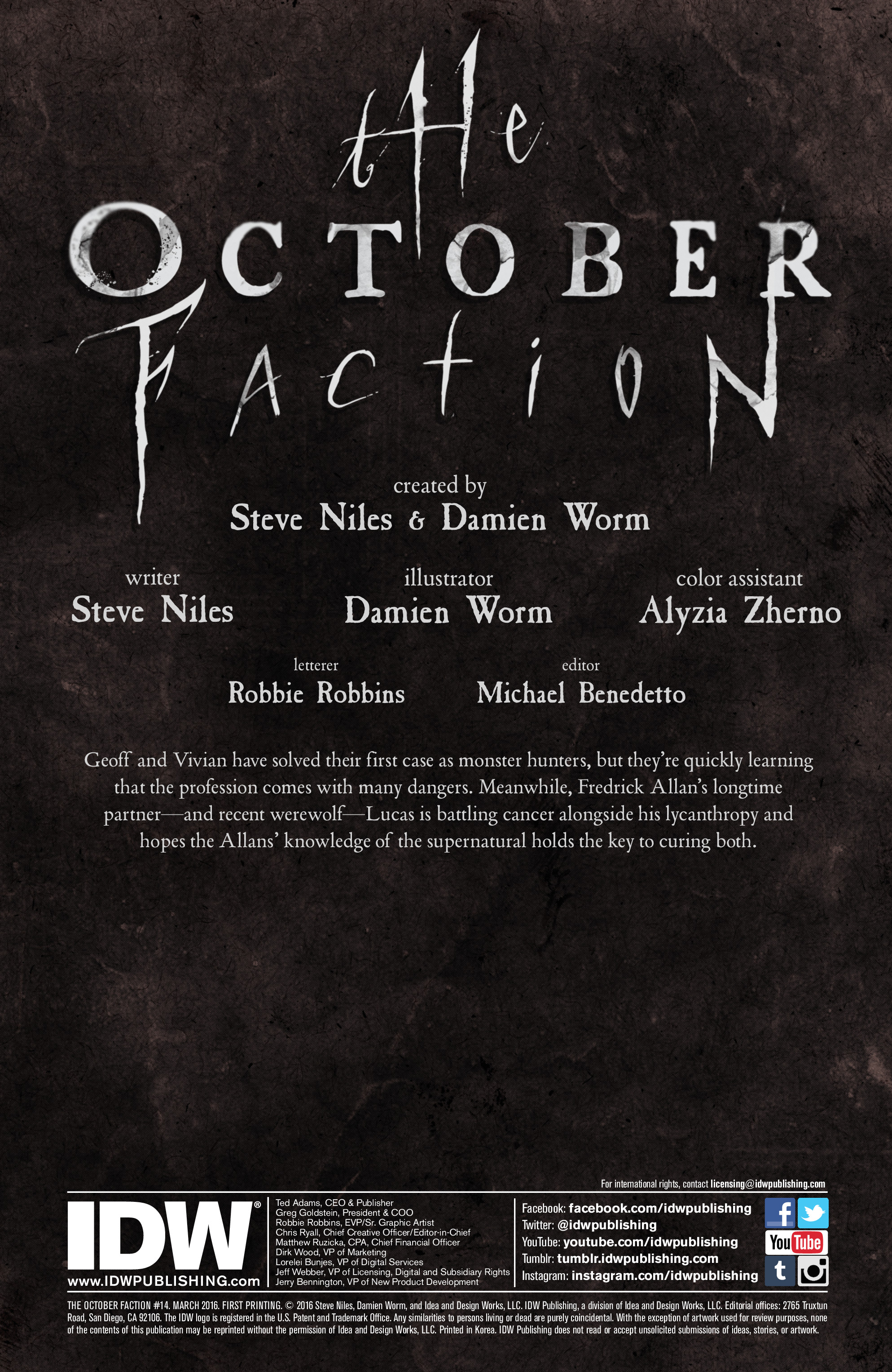 Read online The October Faction comic -  Issue #14 - 2