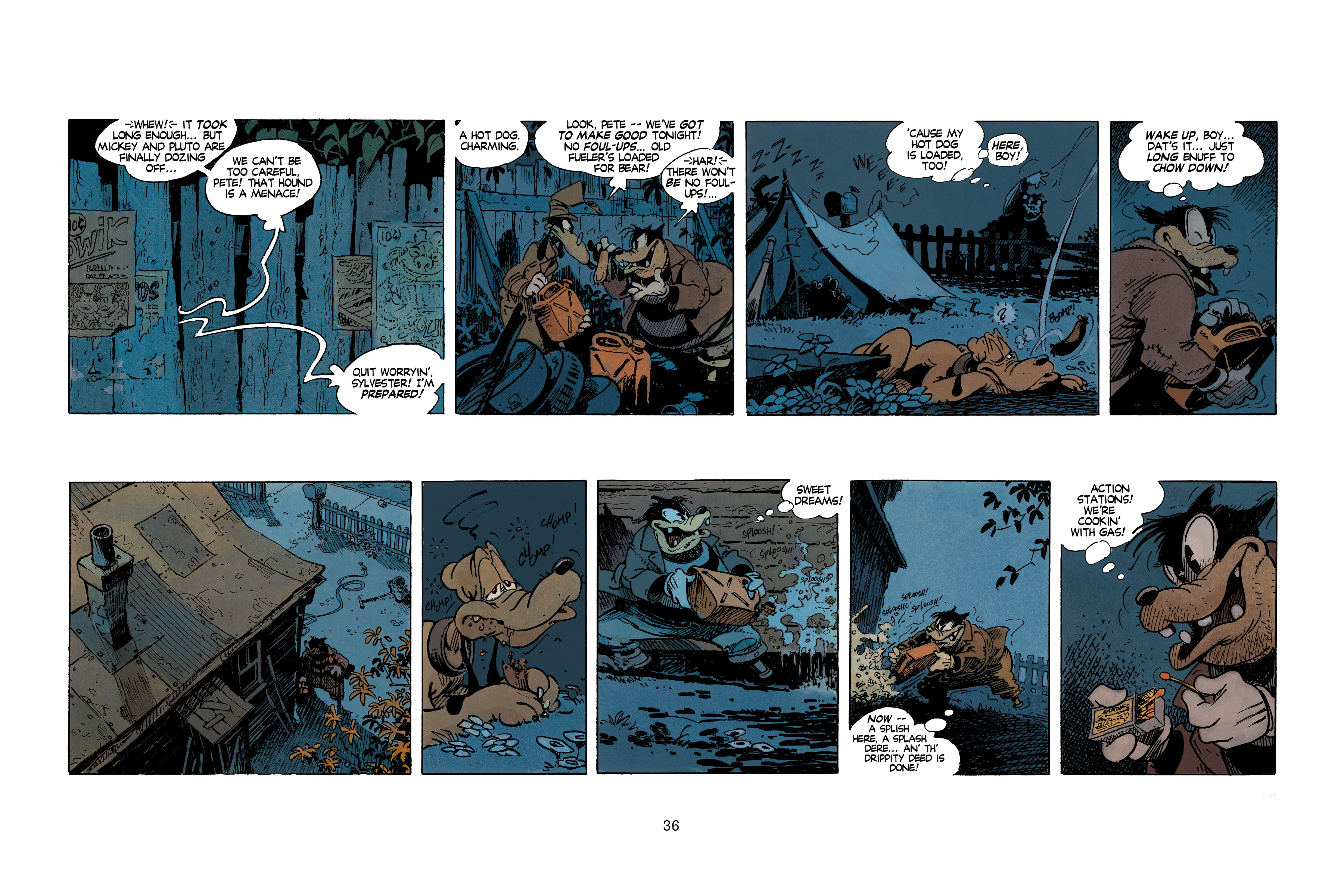 Read online Mickey Mouse: Zombie Coffee comic -  Issue # TPB - 37