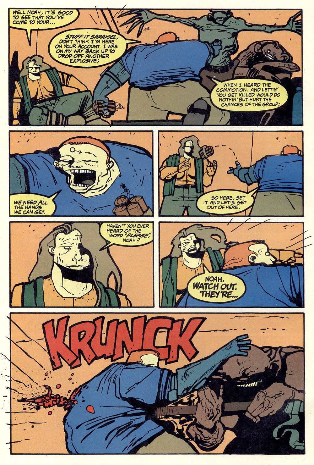 Read online Ted McKeever's Metropol AD comic -  Issue #2 - 26