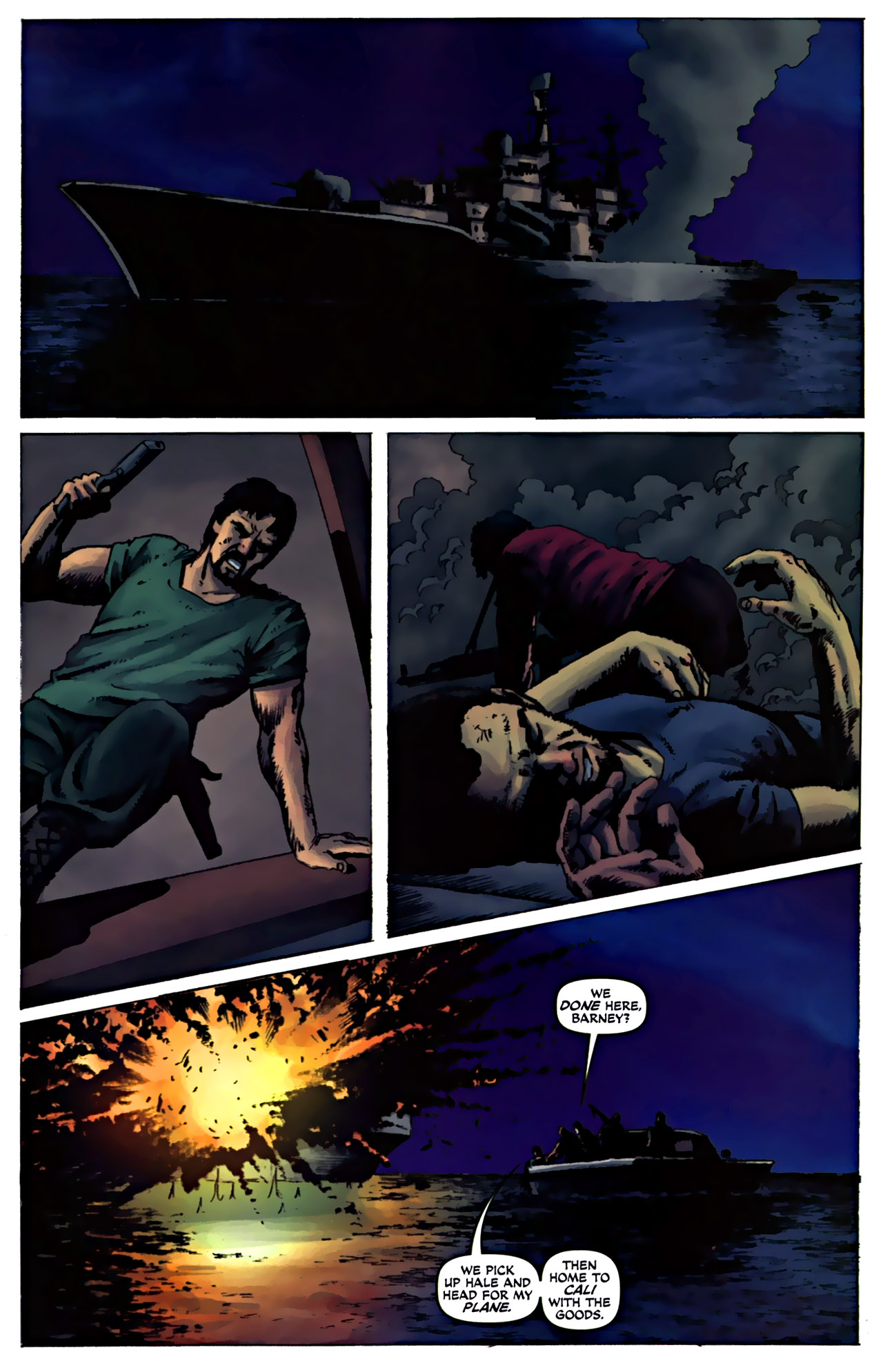 Read online The Expendables comic -  Issue #4 - 19