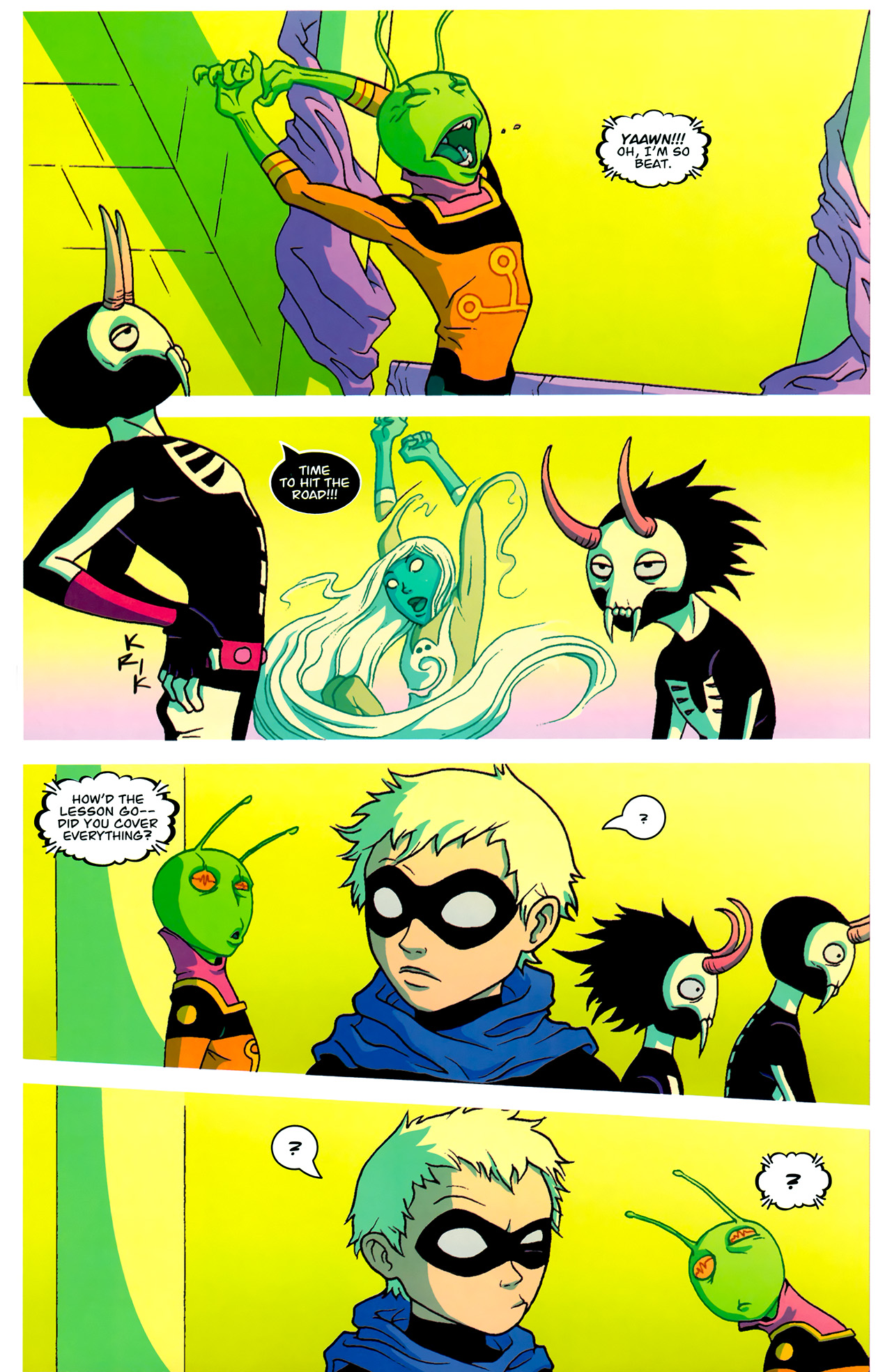 Read online Gladstone's School for World Conquerors (2011) comic -  Issue #4 - 20