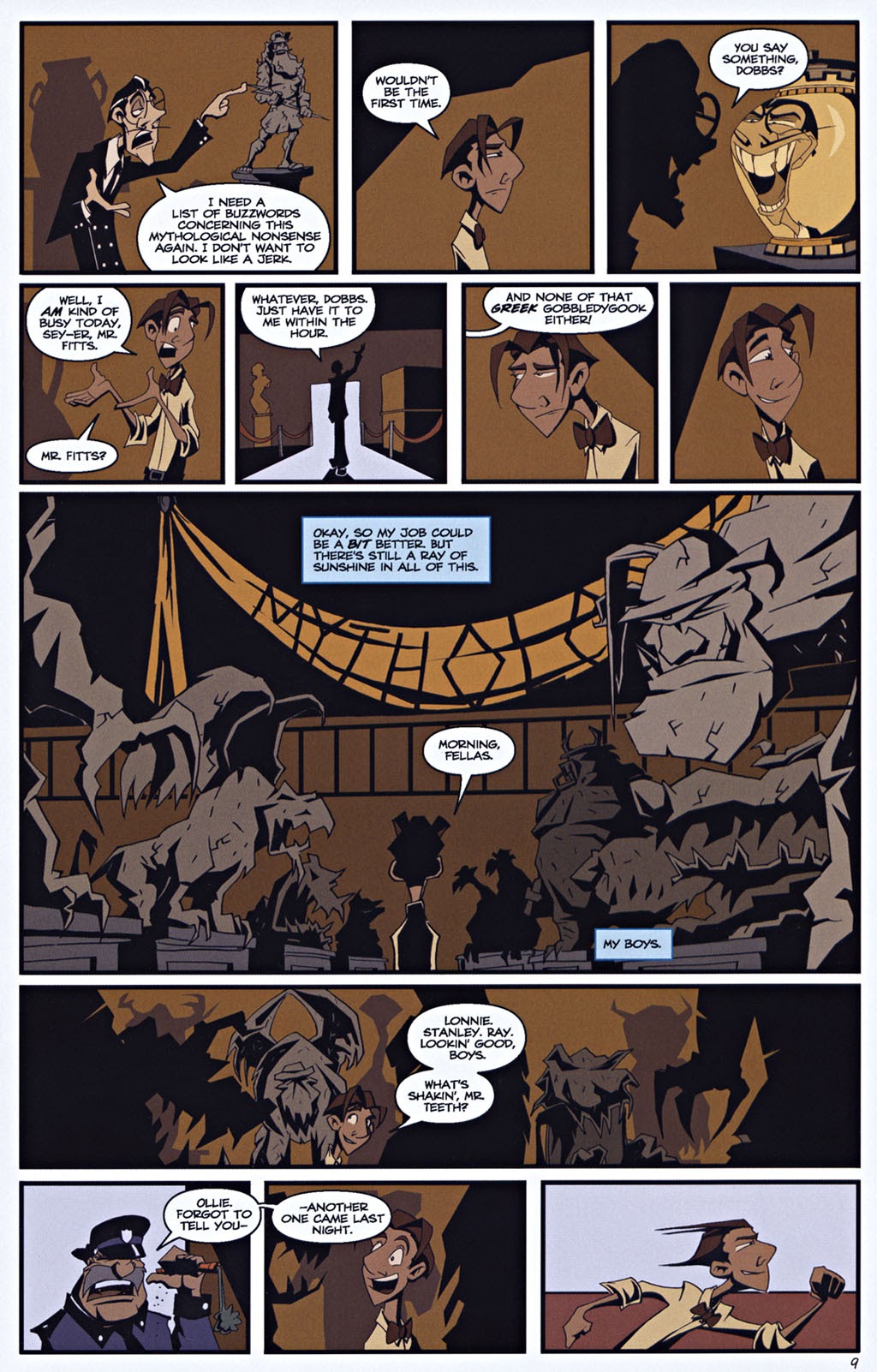 Read online Olympus Heights comic -  Issue #1 - 11