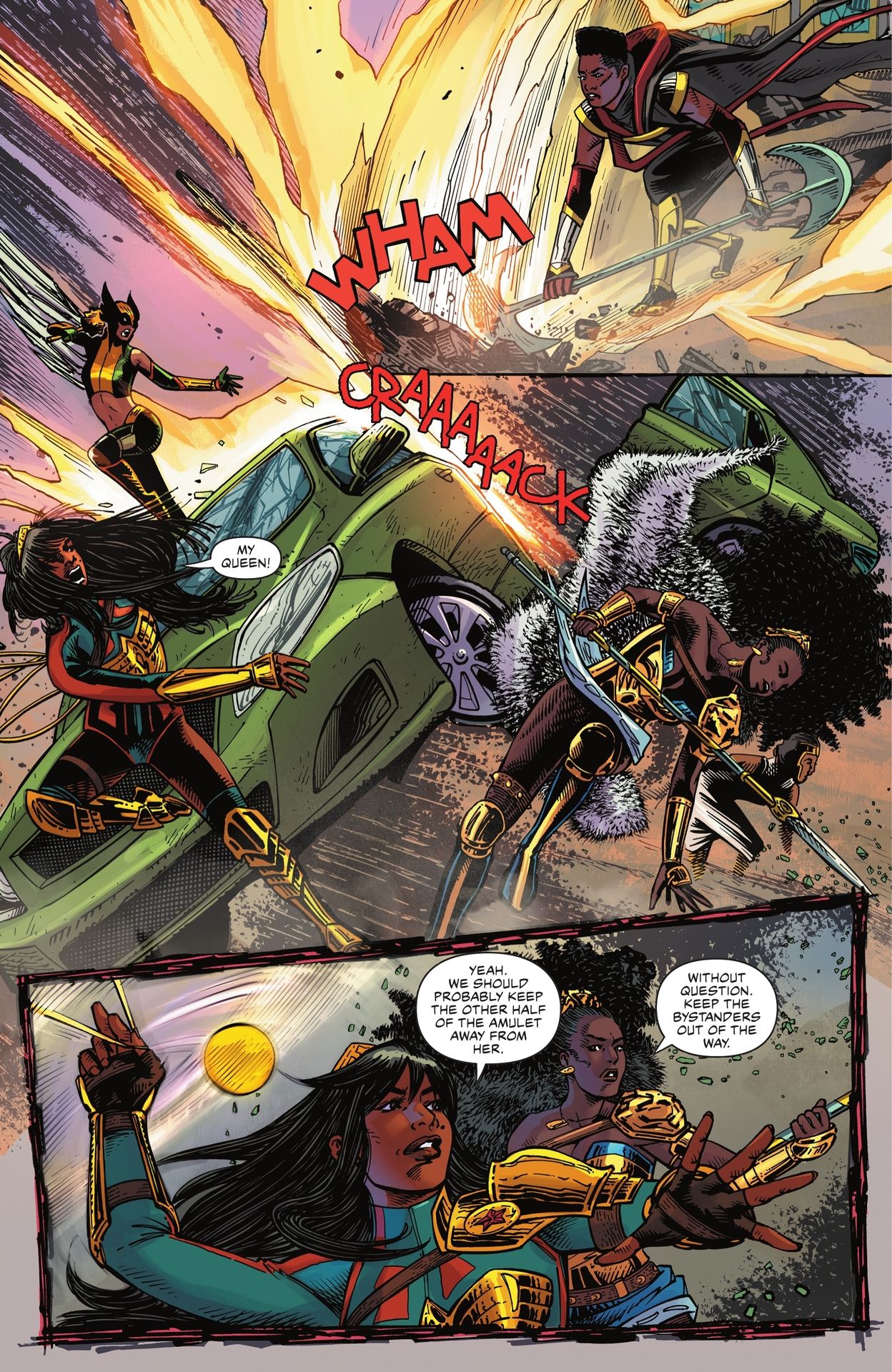 Read online Nubia: Queen of the Amazons comic -  Issue #3 - 10