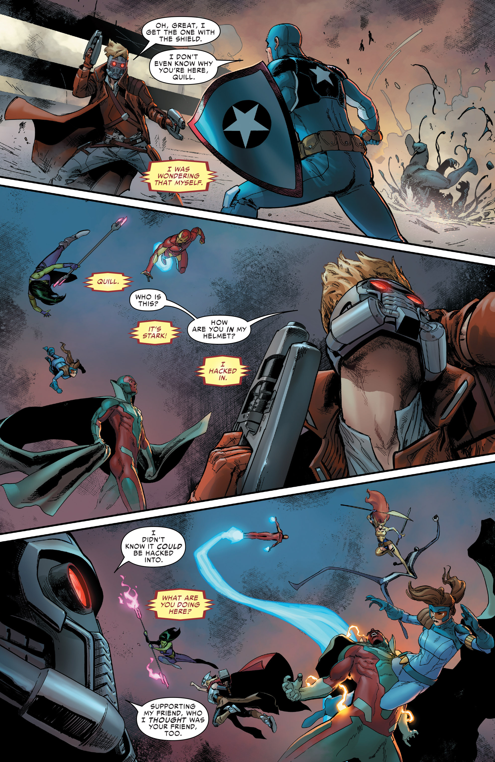 Read online Civil War II comic -  Issue #5 - 16
