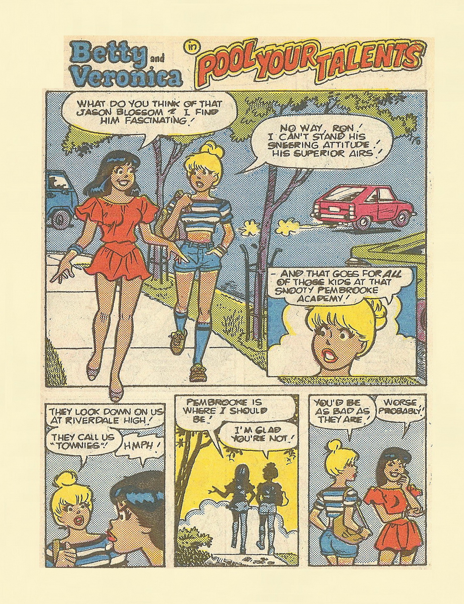Read online Betty and Veronica Digest Magazine comic -  Issue #38 - 124