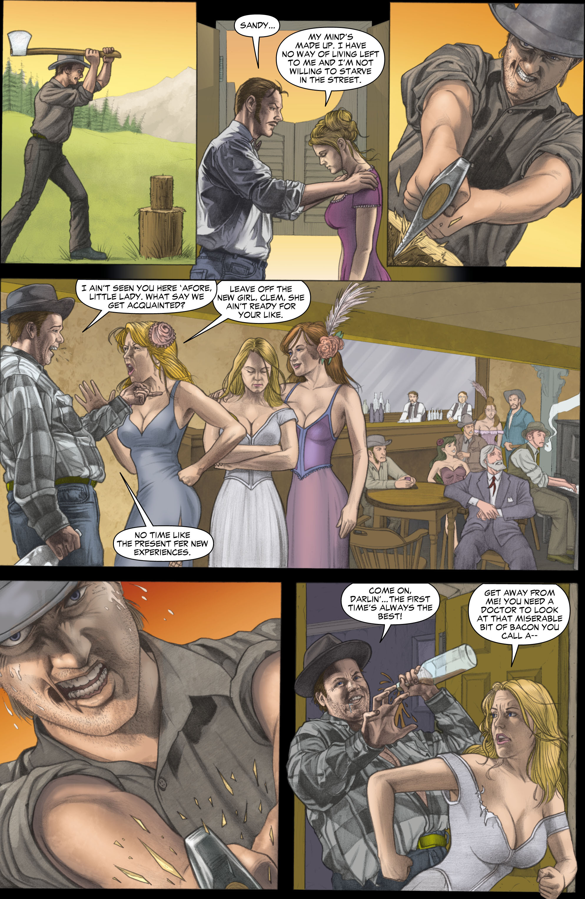 Read online Jonah Hex (2006) comic -  Issue #34 - 14