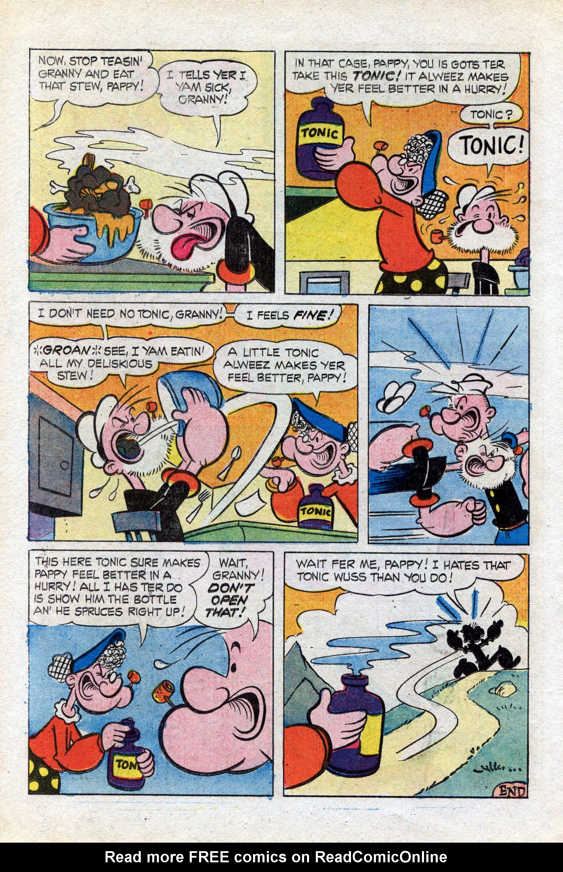 Read online Popeye (1948) comic -  Issue #115 - 20