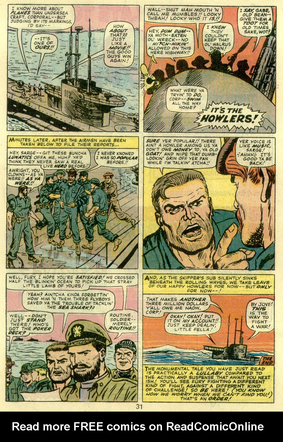 Read online Sgt. Fury comic -  Issue #128 - 33