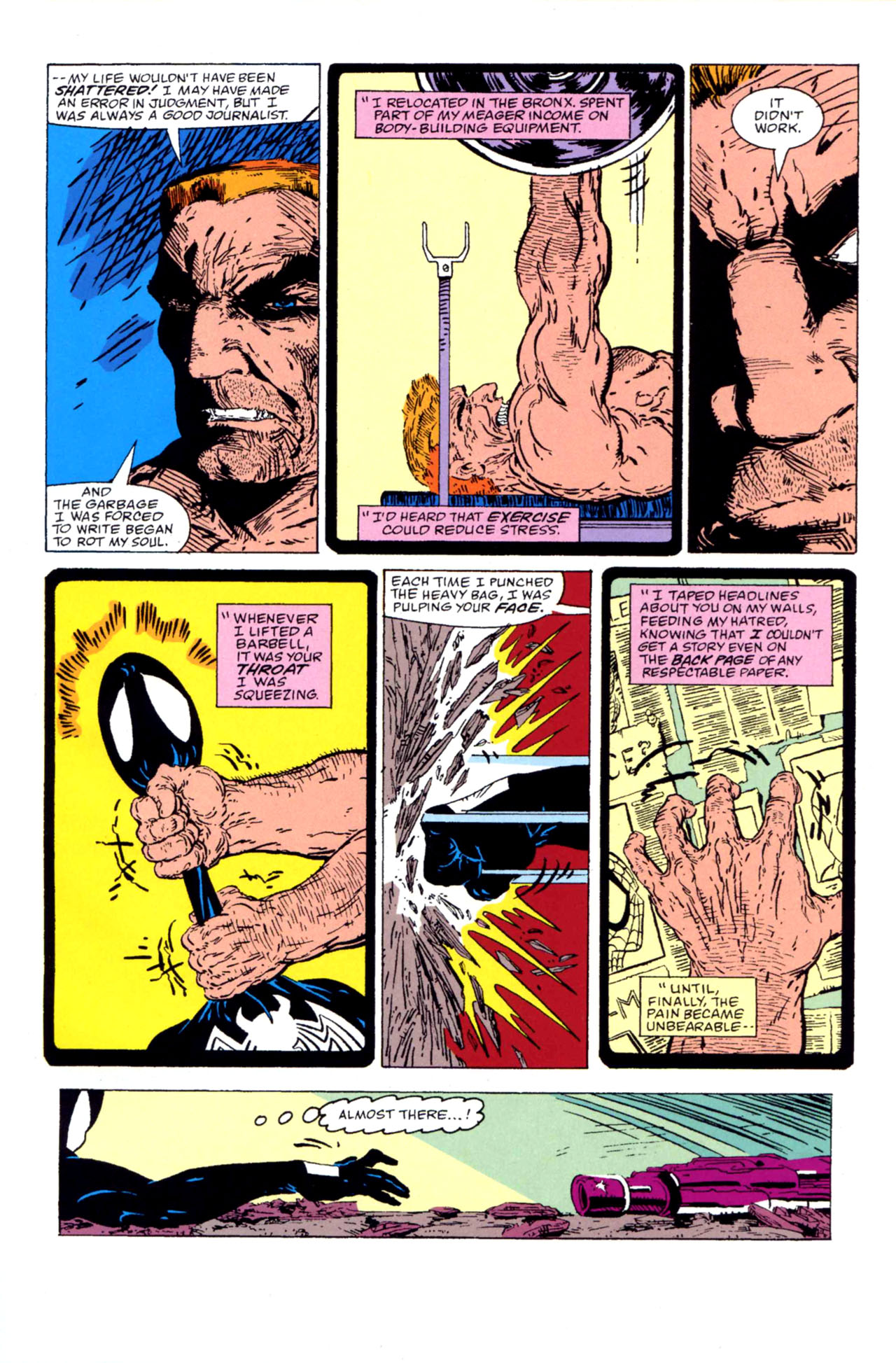 Read online Spider-Man: Birth of Venom comic -  Issue # TPB - 173