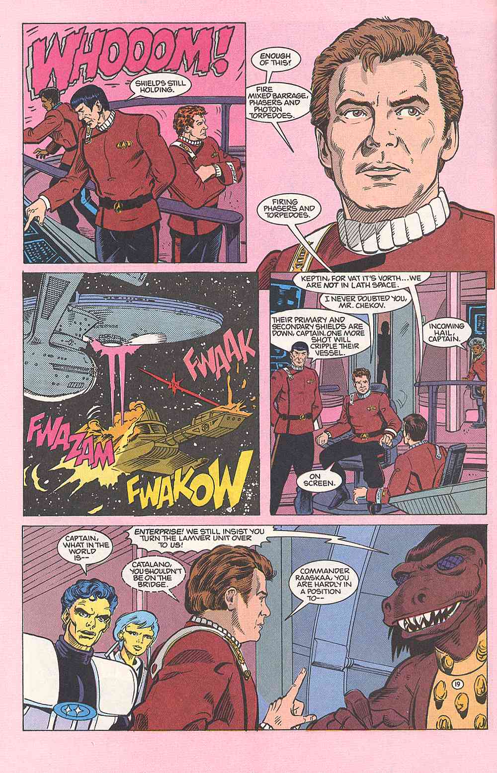 Read online Star Trek (1989) comic -  Issue #14 - 23