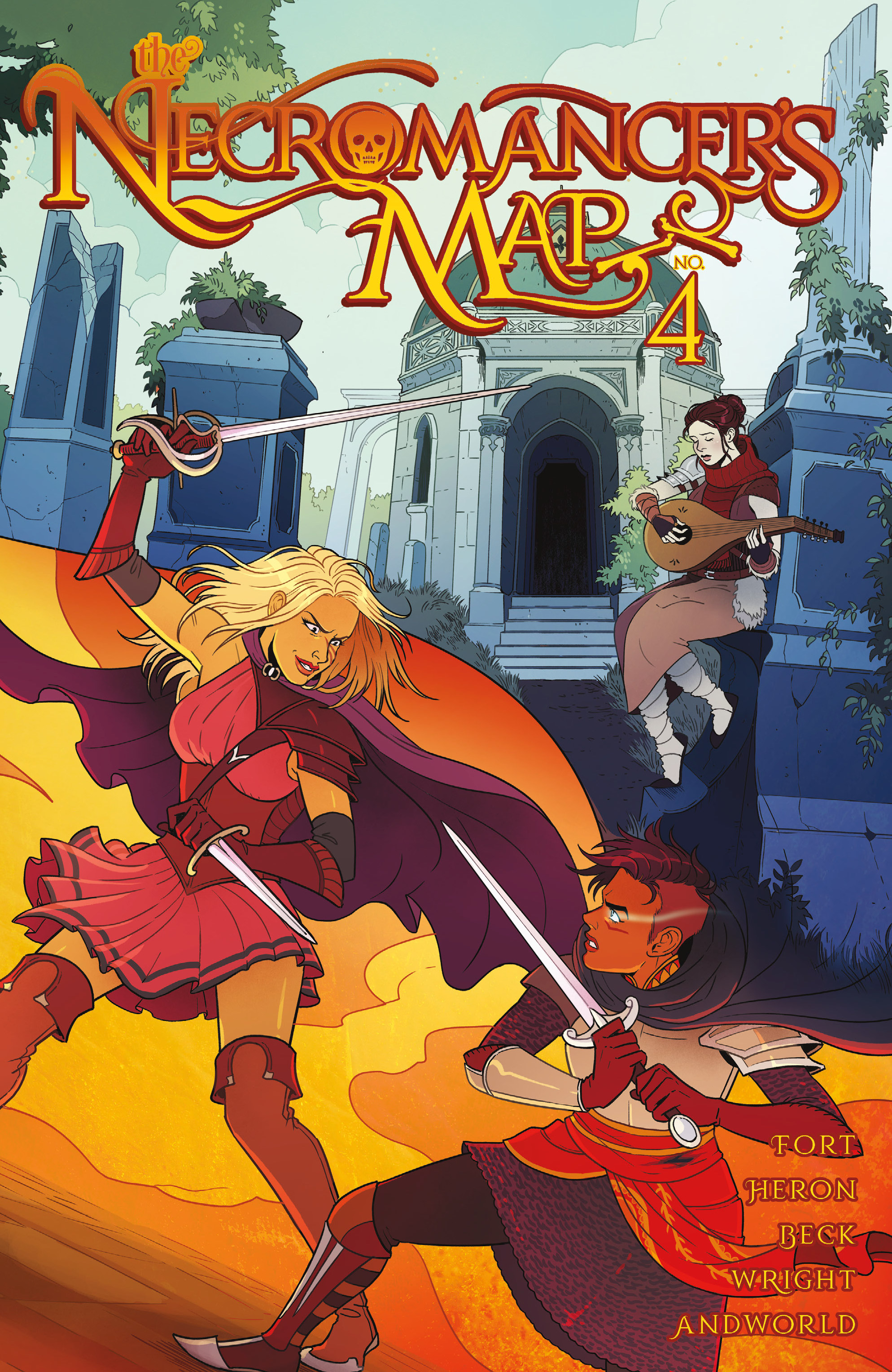 Read online The Necromancer's Map comic -  Issue #4 - 1