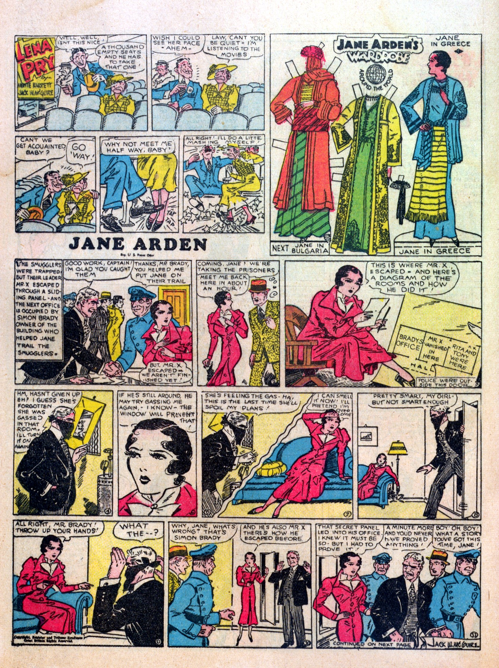 Read online Famous Funnies comic -  Issue #8 - 38