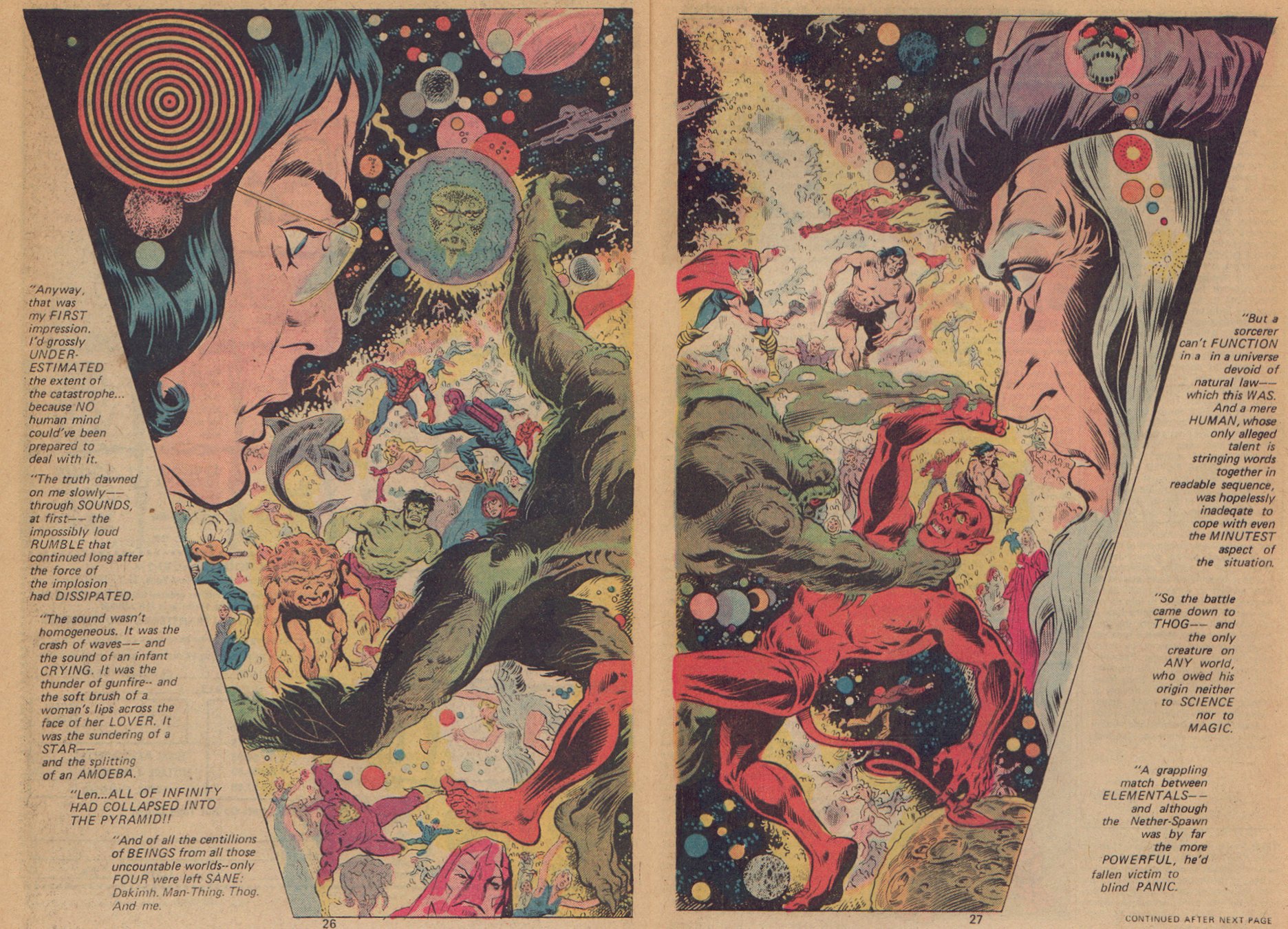 Read online Man-Thing (1974) comic -  Issue #22 - 17