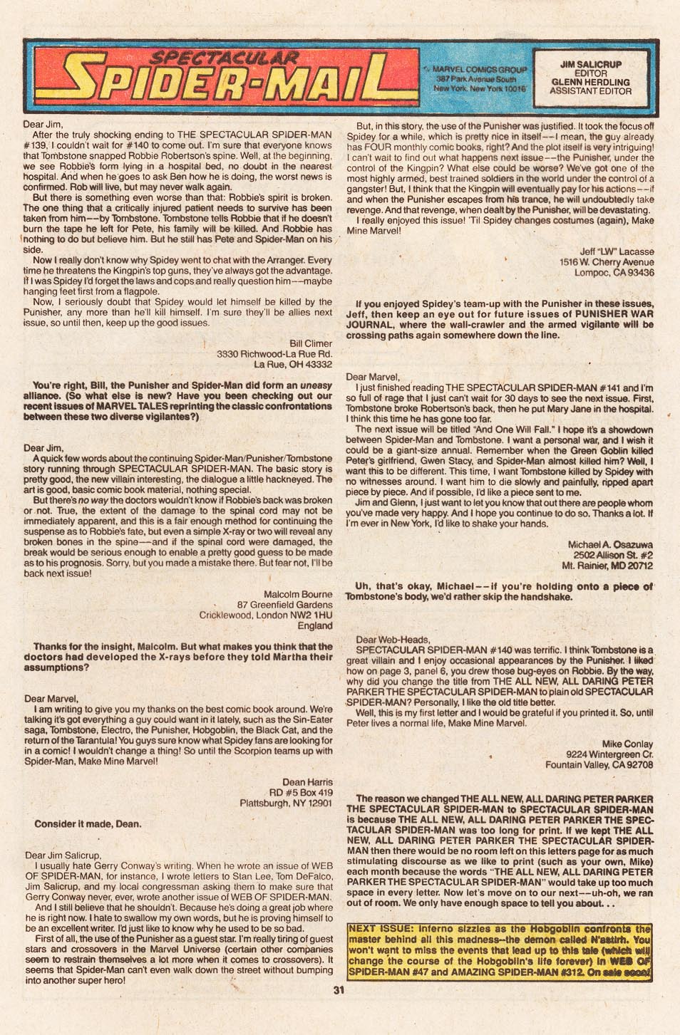 Read online The Spectacular Spider-Man (1976) comic -  Issue #146 - 25