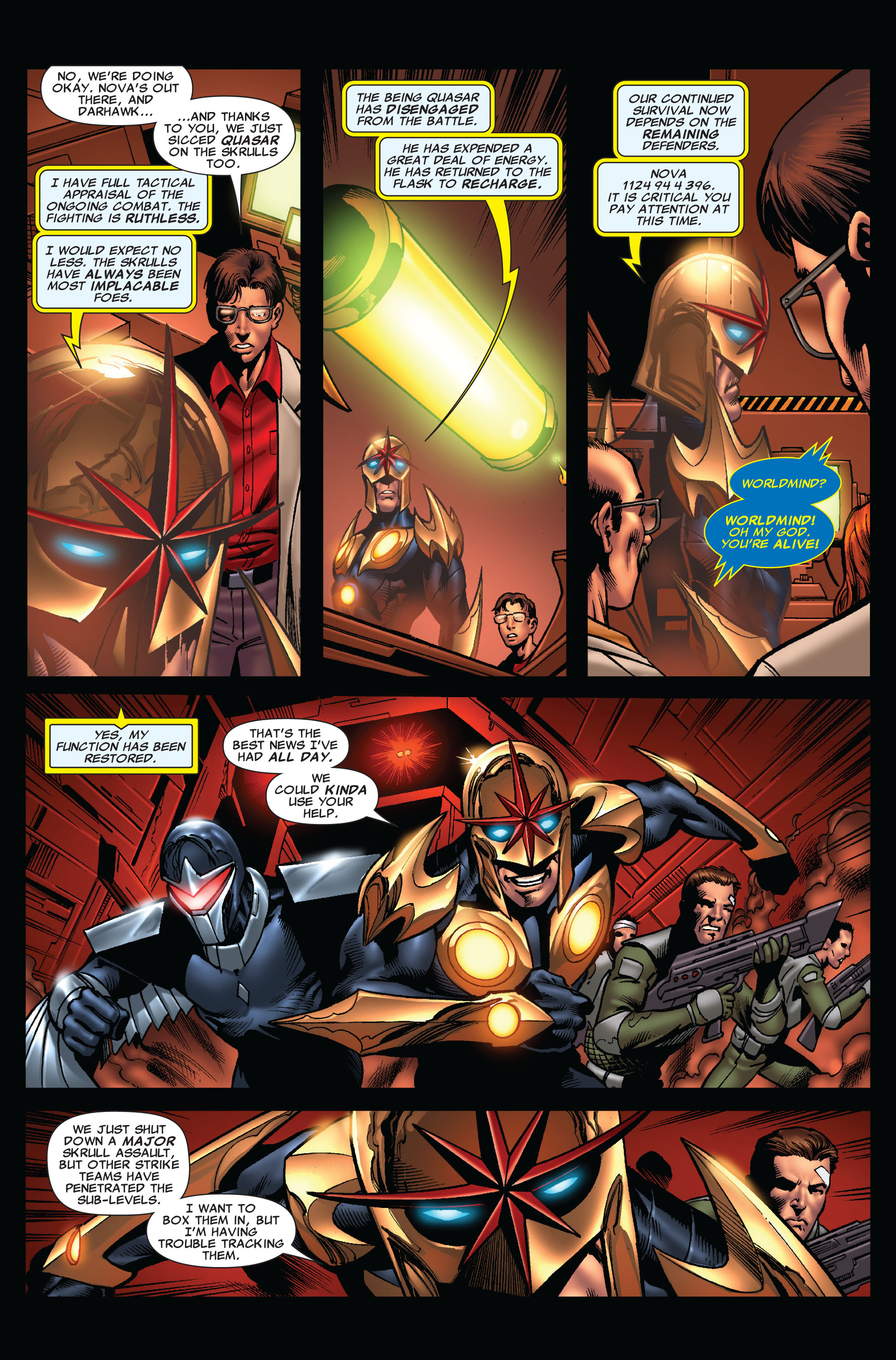 Read online Nova (2007) comic -  Issue #18 - 12