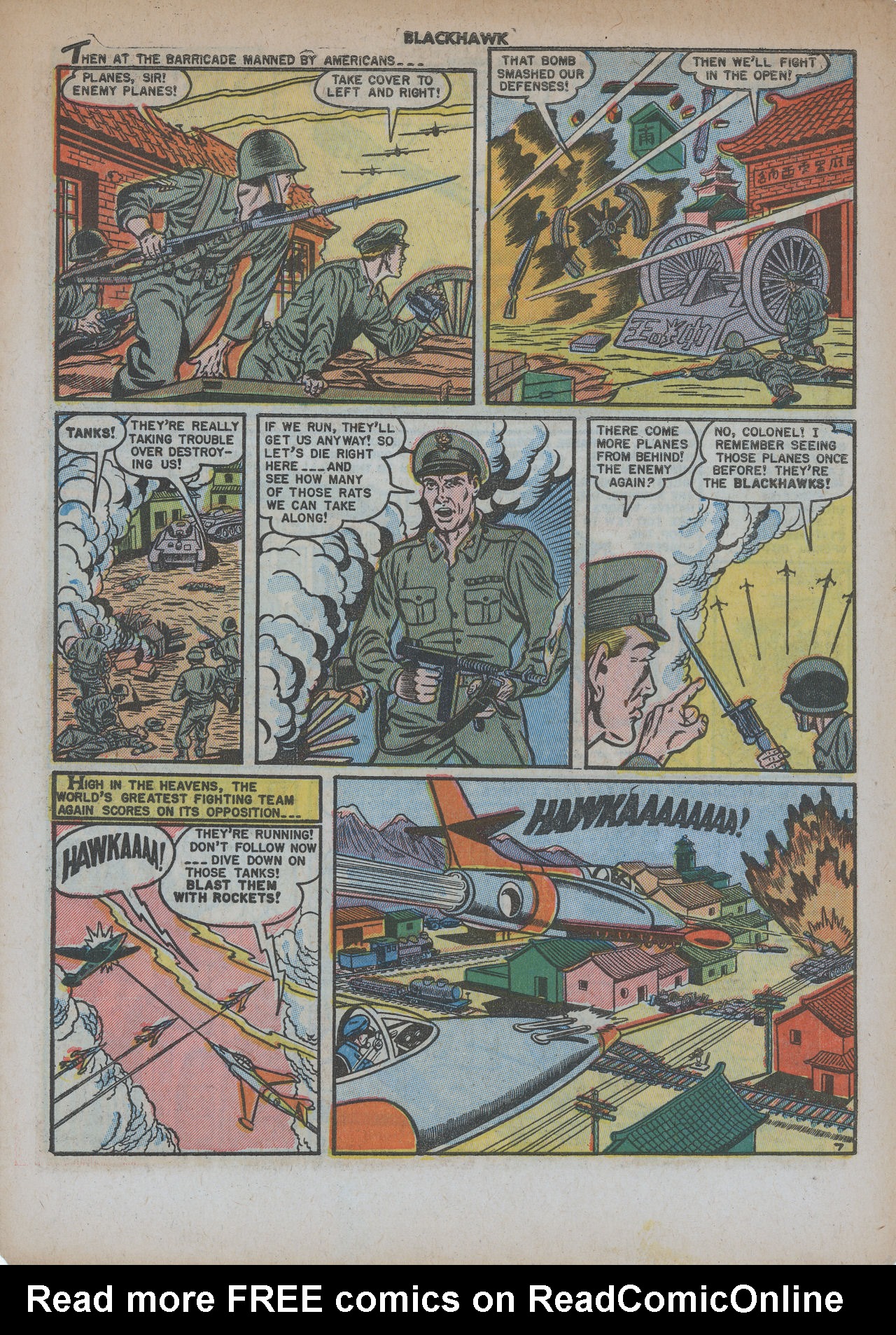 Read online Blackhawk (1957) comic -  Issue #39 - 48