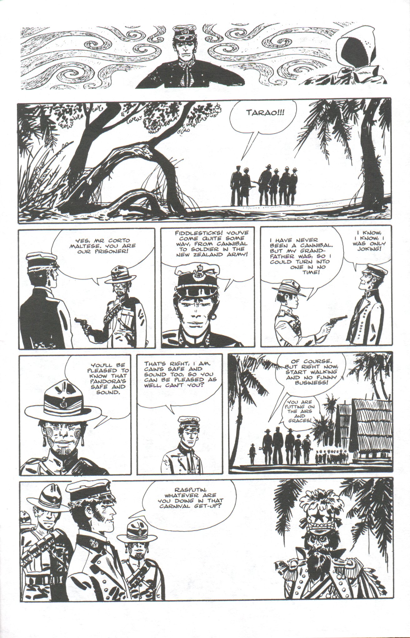 Read online Corto Maltese: Ballad of the Salt Sea comic -  Issue #6 - 23