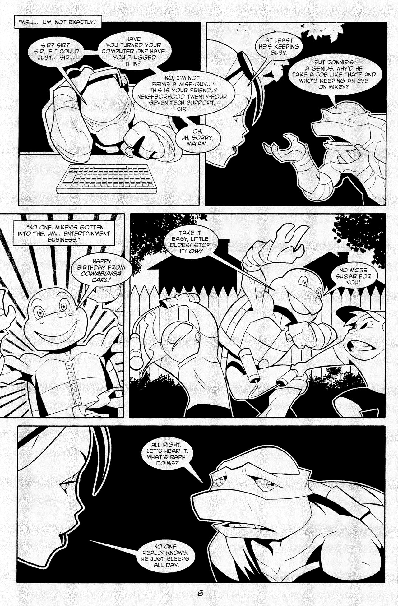 Read online TMNT: The Official Movie Adaptation comic -  Issue # Full - 8
