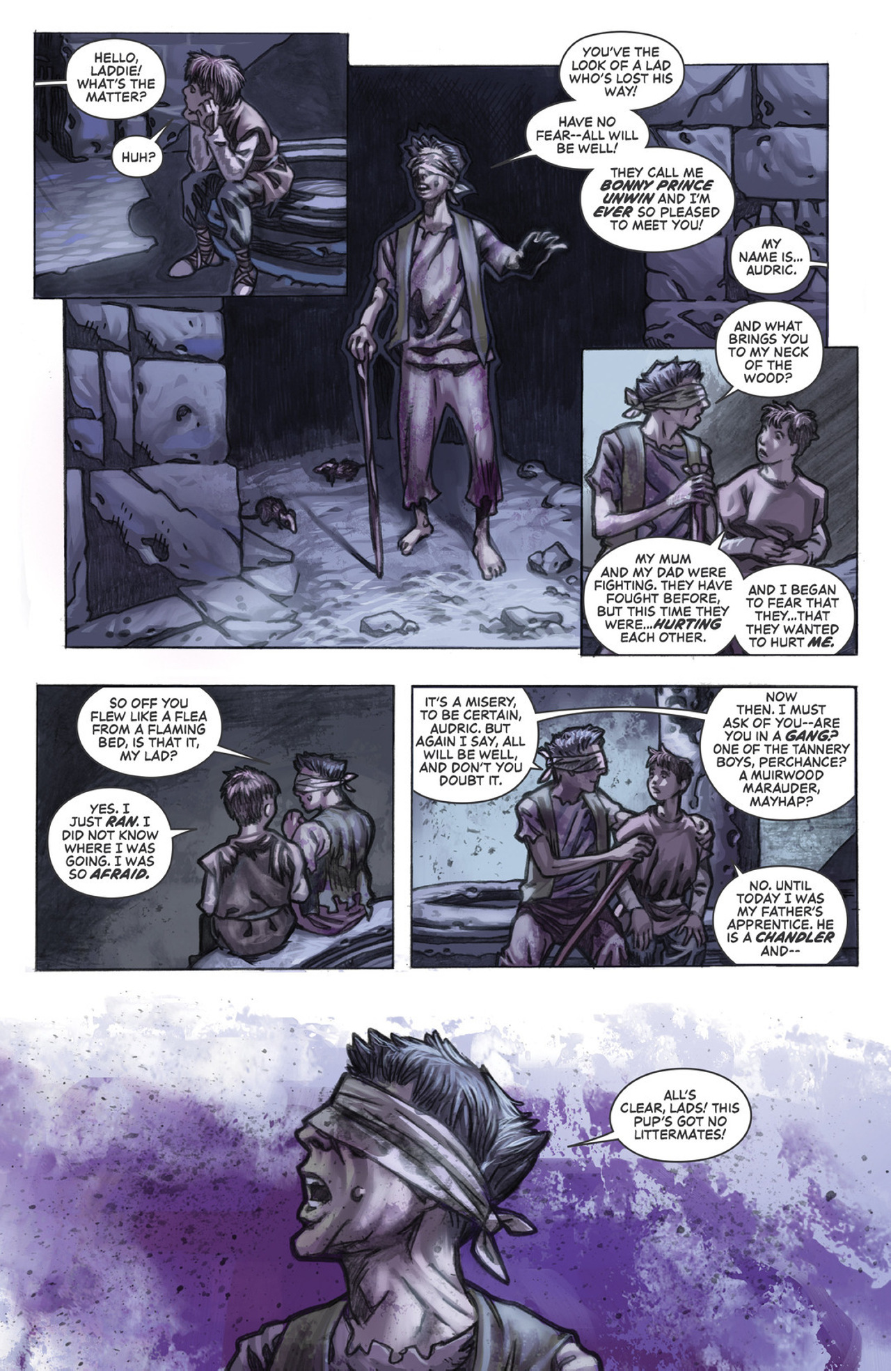 Read online Muirwood: The Lost Abbey comic -  Issue #1 - 16