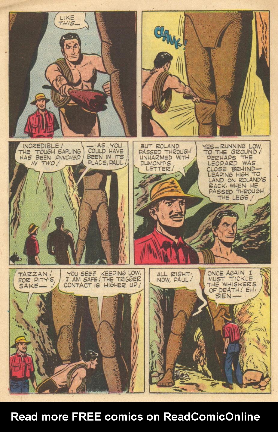 Read online Tarzan (1948) comic -  Issue #81 - 11