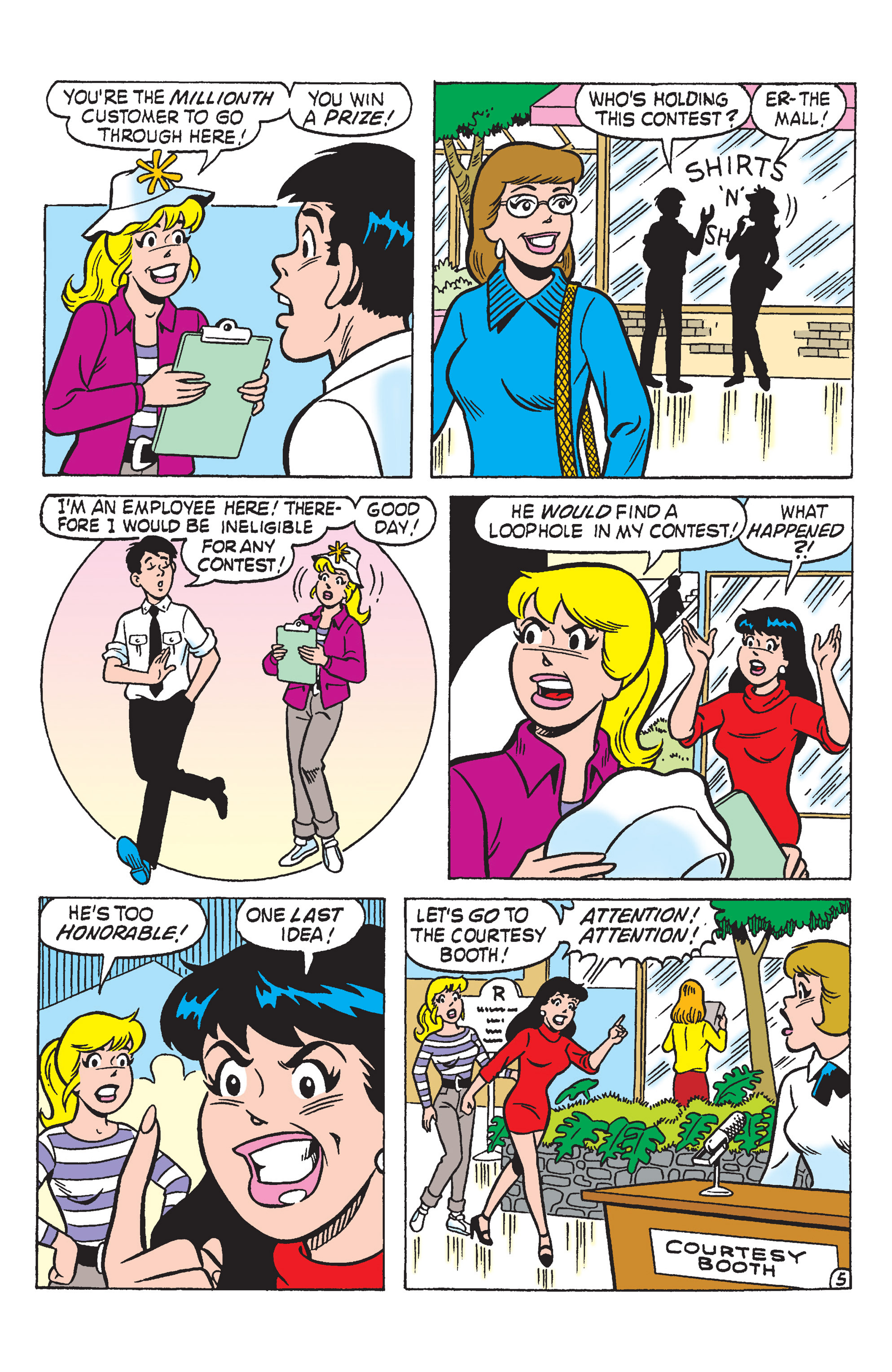 Read online Betty and Veronica: Mall Princesses comic -  Issue # TPB - 85