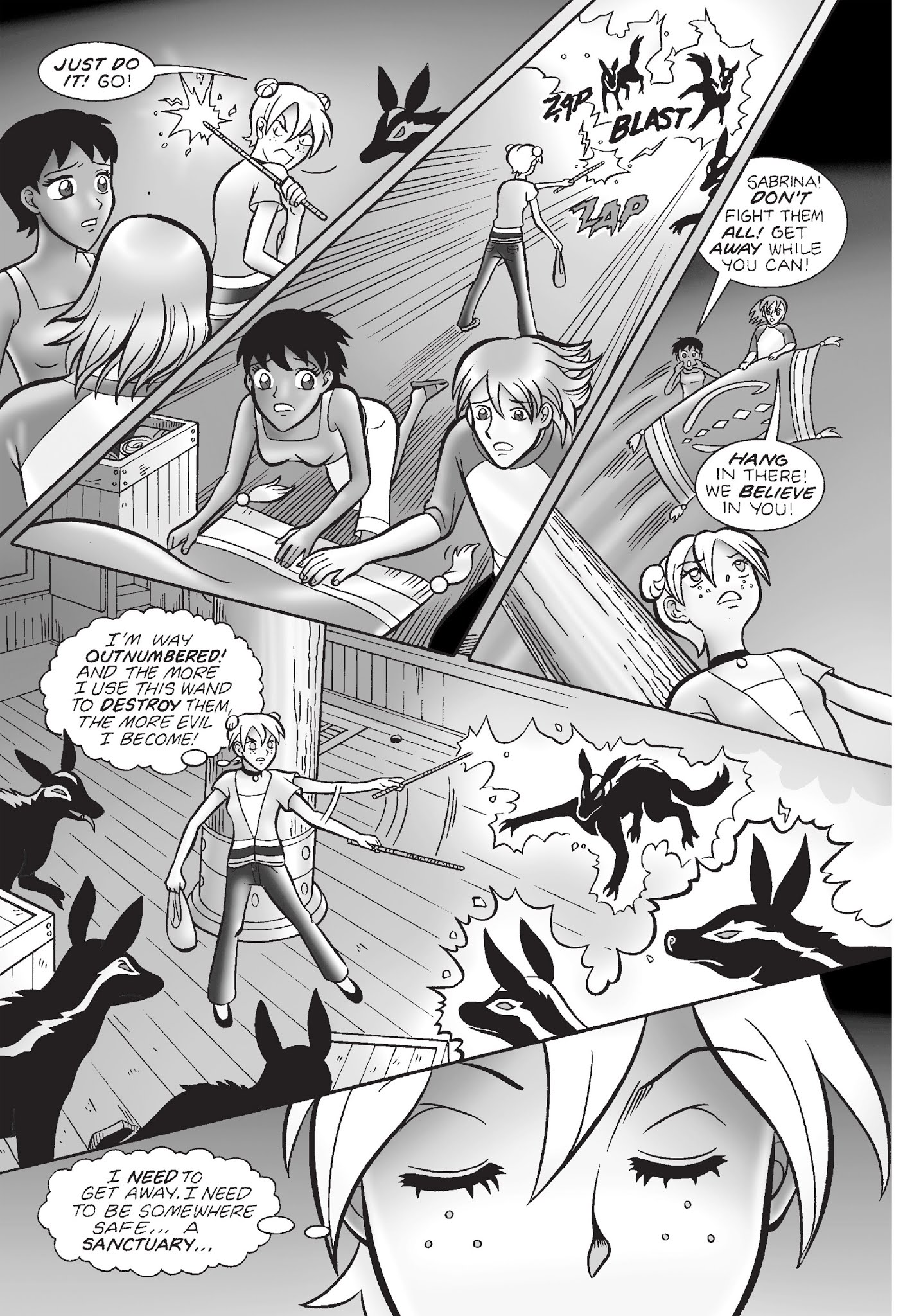 Read online Sabrina the Teenage Witch: The Magic Within comic -  Issue # TPB 4 (Part 2) - 91