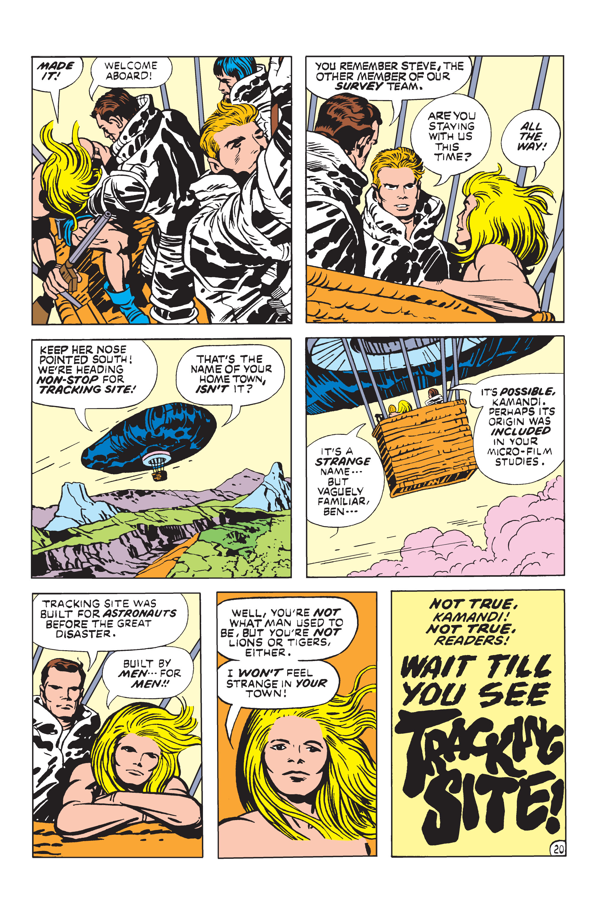Read online Kamandi, The Last Boy On Earth comic -  Issue #8 - 20