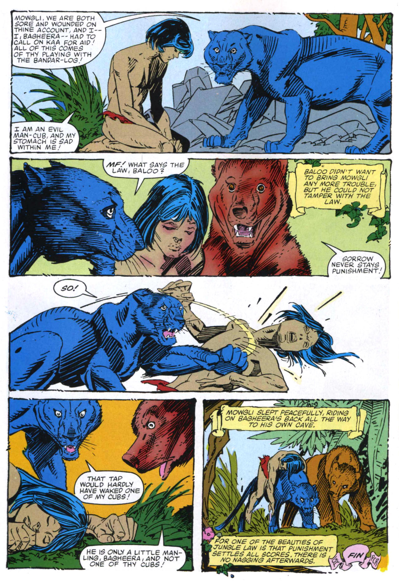 Read online Marvel Illustrated Jungle Book comic -  Issue # Full - 44