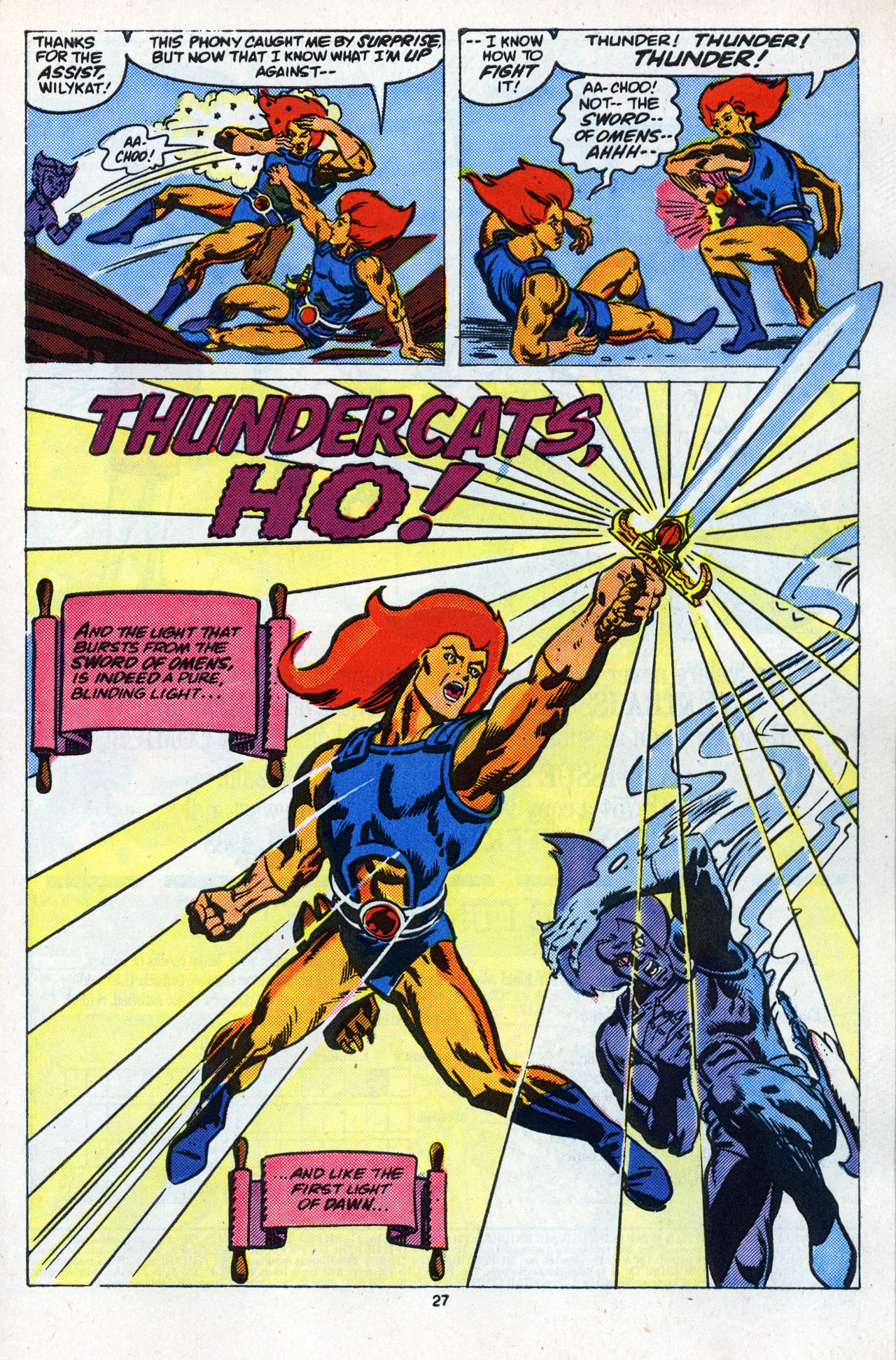 Read online ThunderCats (1985) comic -  Issue #24 - 29