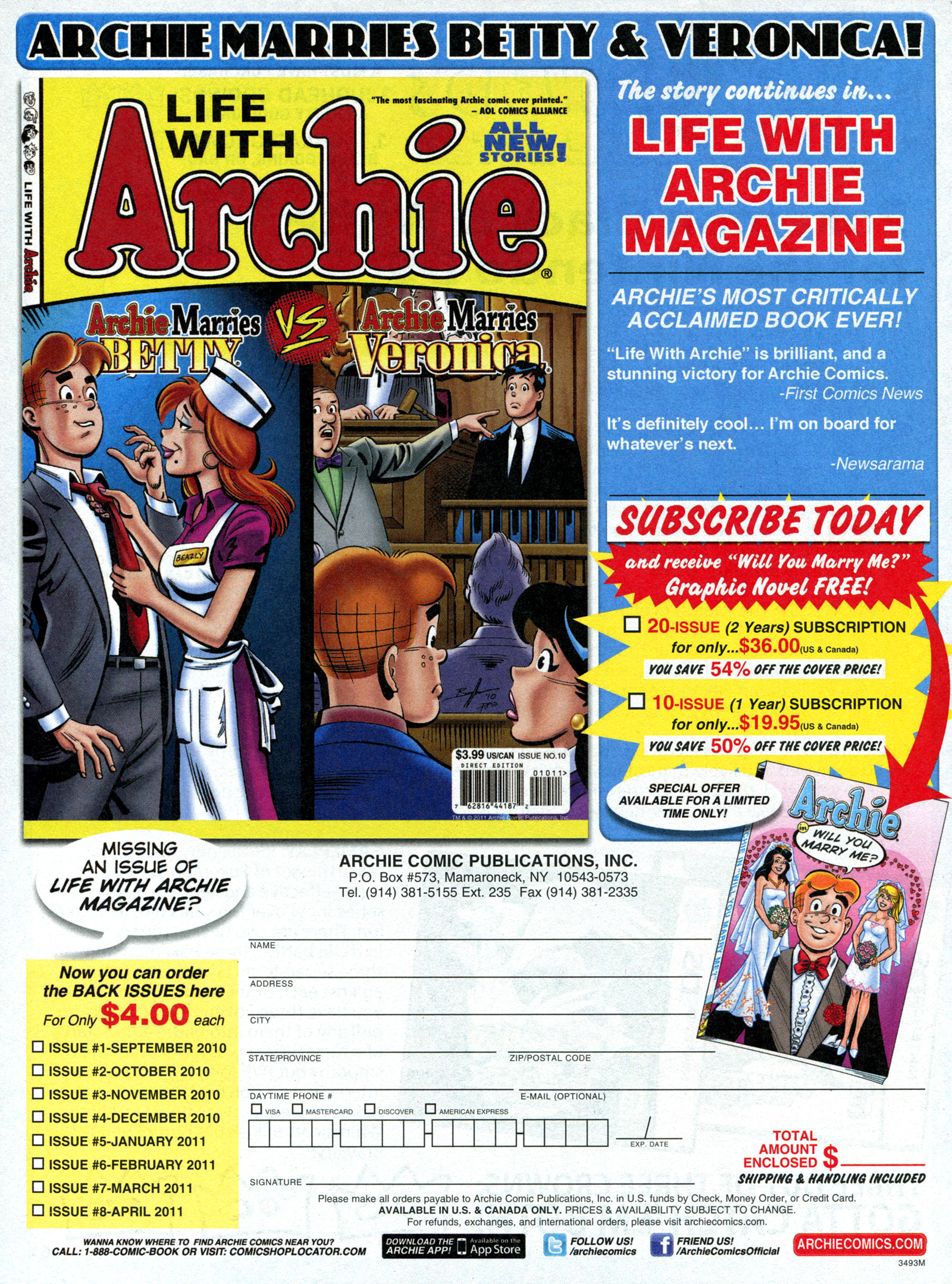 Read online Life With Archie (2010) comic -  Issue #10 - 64