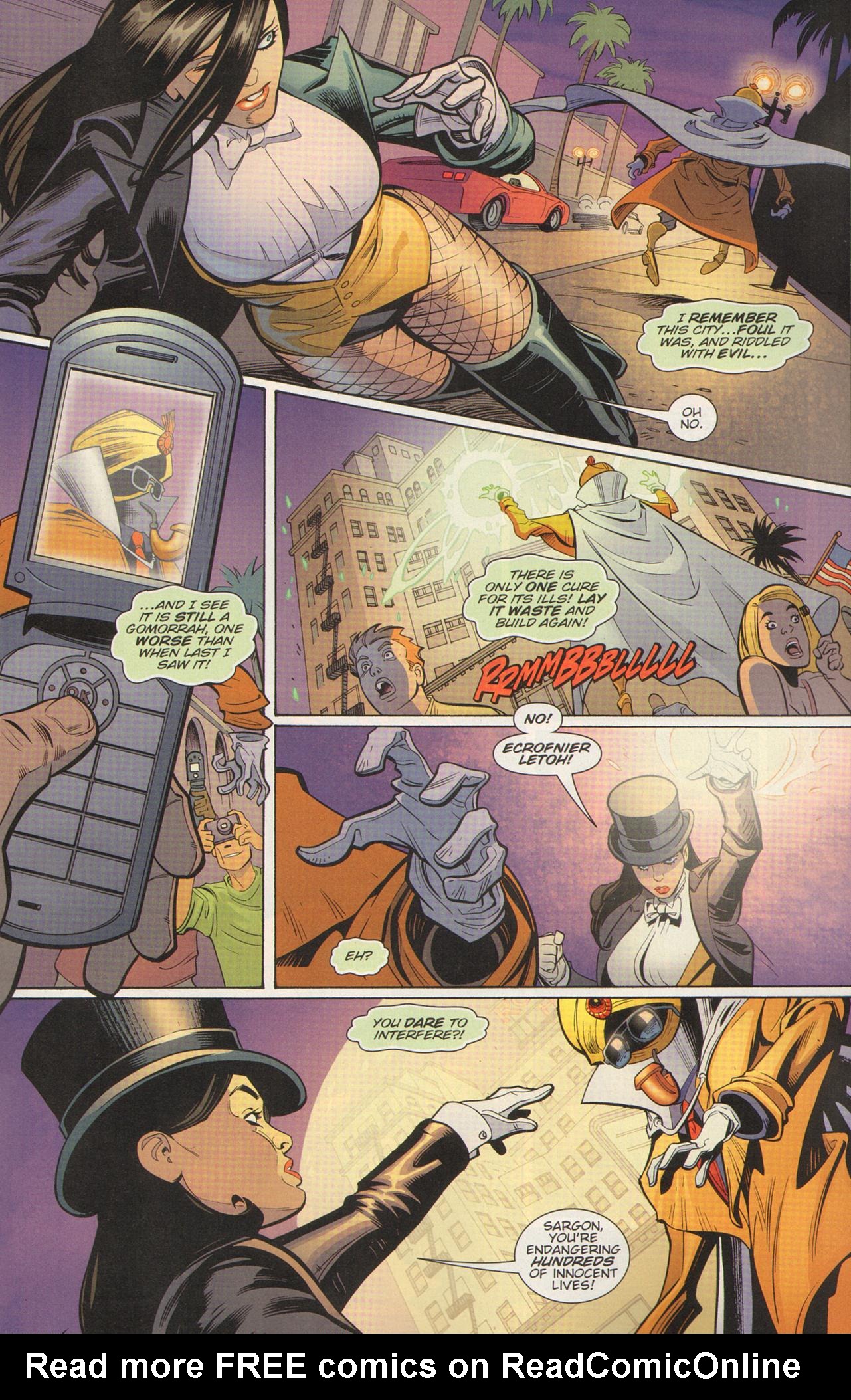 Read online Zatanna (2010) comic -  Issue #7 - 19