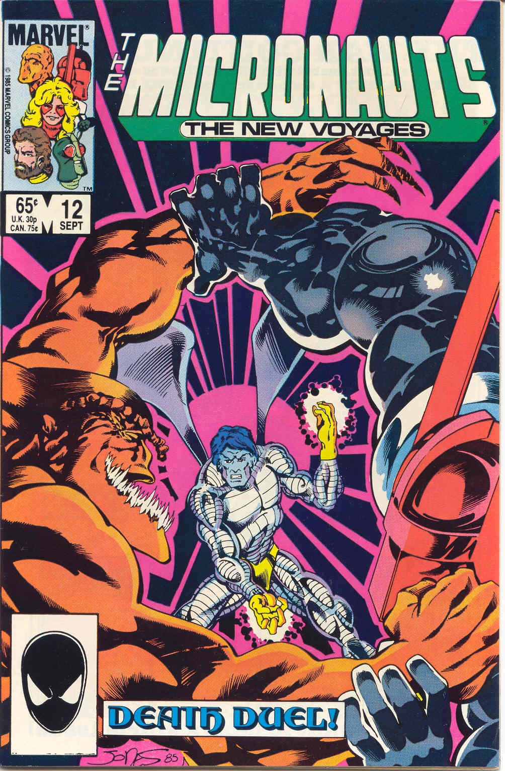 Read online Micronauts: The New Voyages comic -  Issue #12 - 1