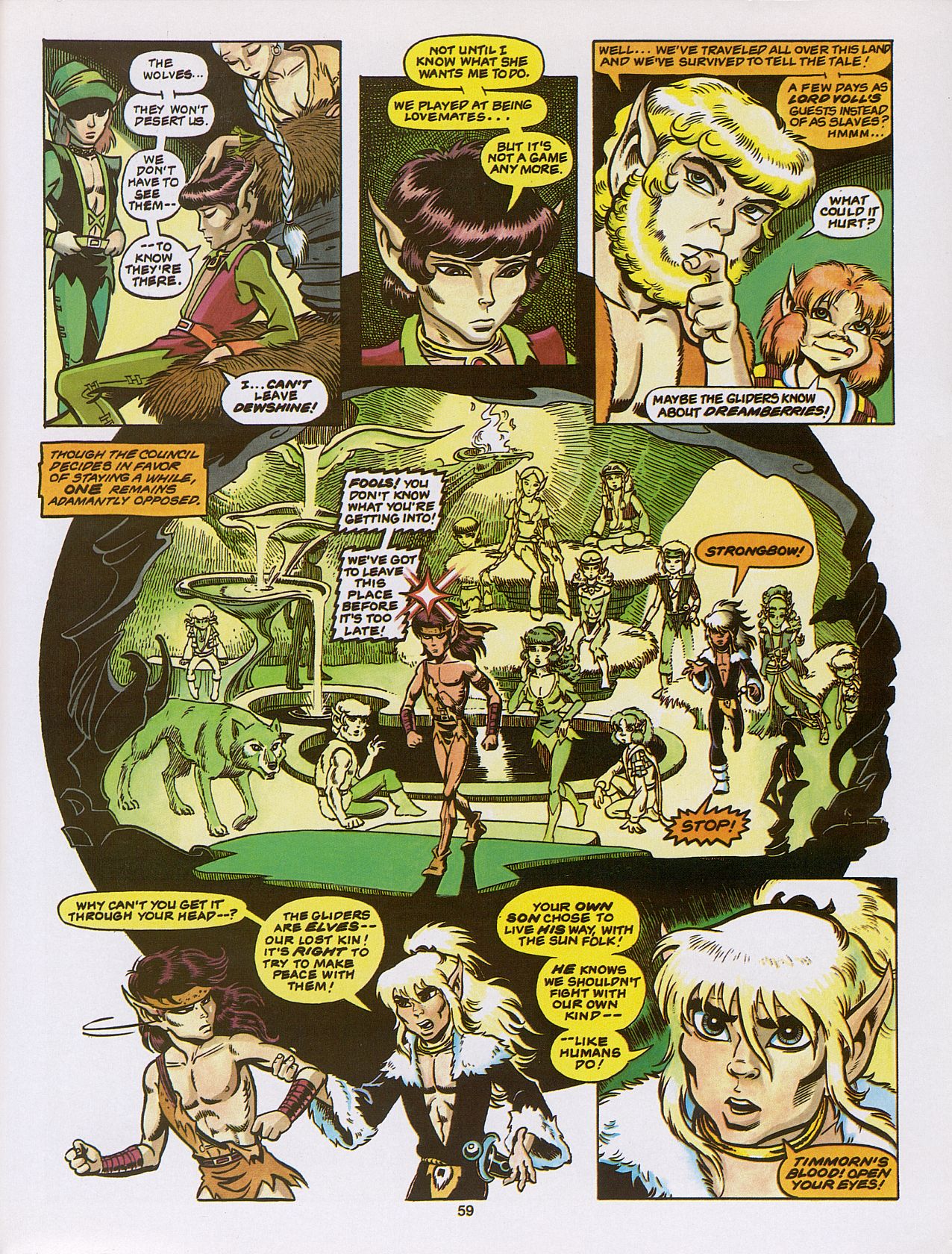 Read online ElfQuest (Starblaze Edition) comic -  Issue # TPB 3 - 66