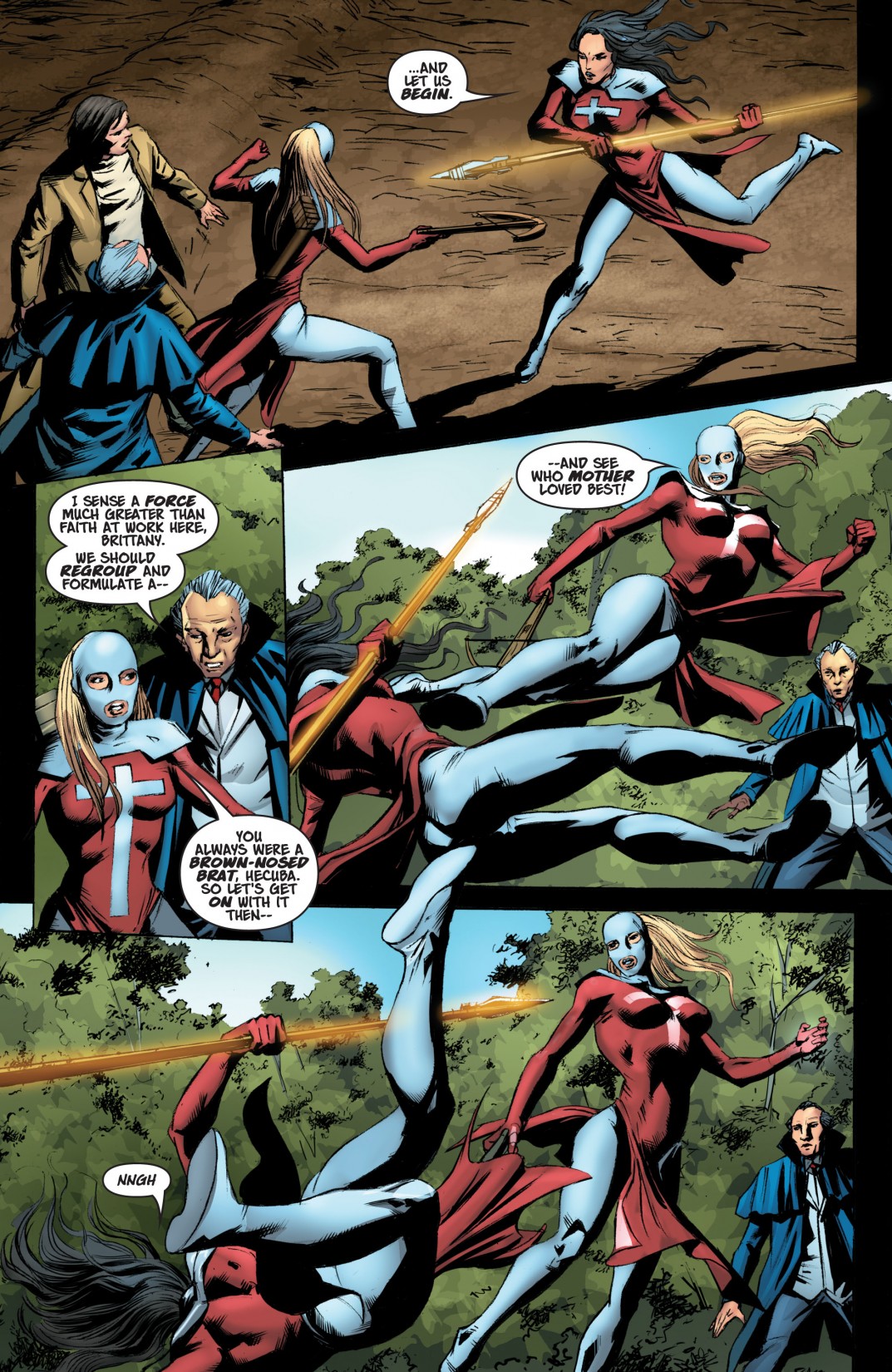 Read online Vampirella and the Scarlet Legion comic -  Issue # TPB - 115