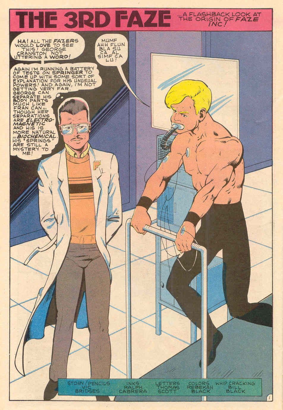 Read online Faze One Fazers comic -  Issue #3 - 25