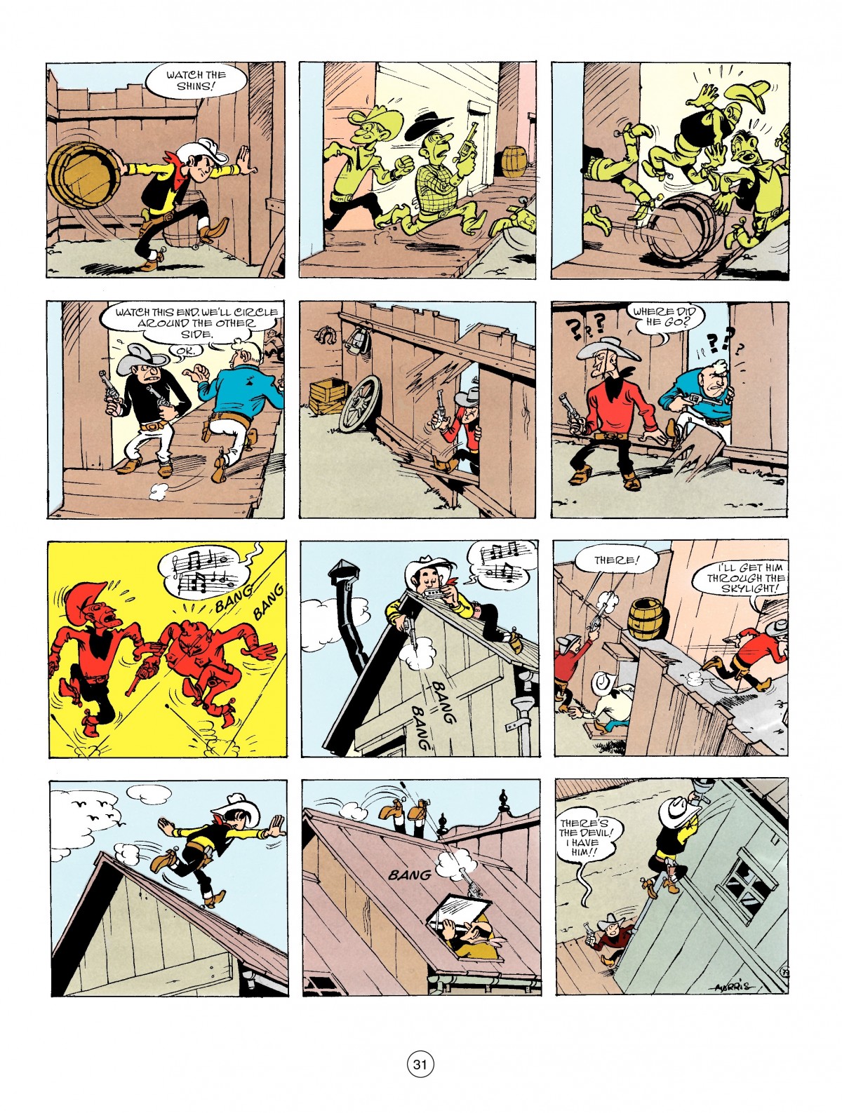 Read online A Lucky Luke Adventure comic -  Issue #54 - 31