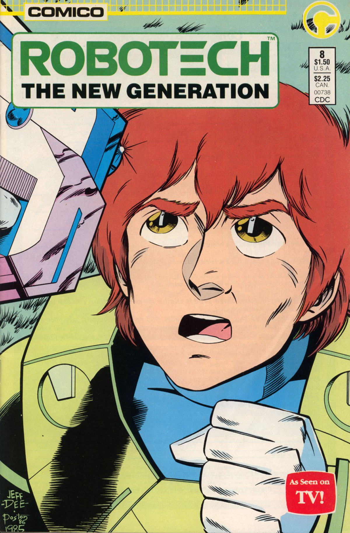 Read online Robotech The New Generation comic -  Issue #8 - 1