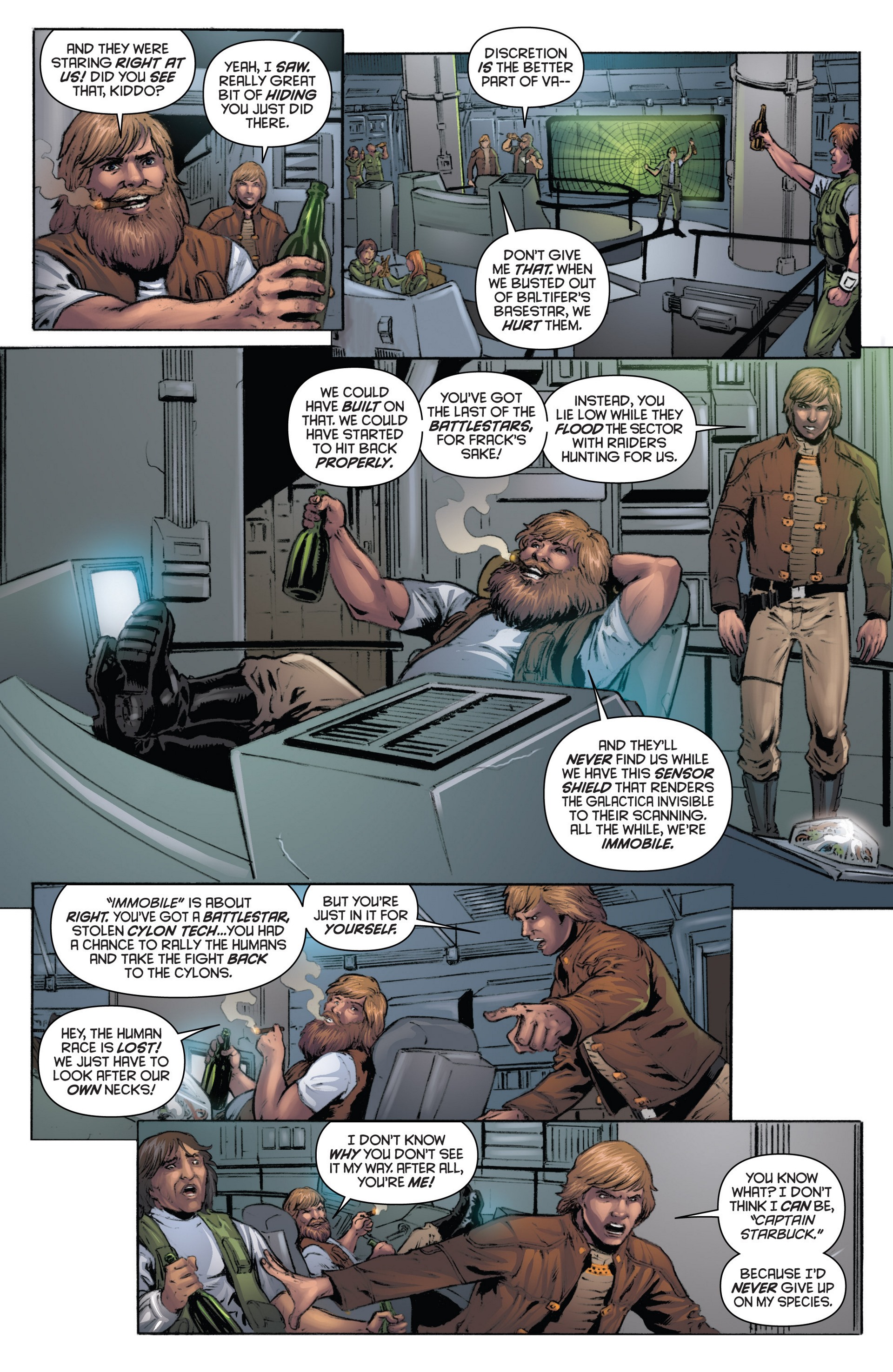 Read online Classic Battlestar Galactica (2013) comic -  Issue #4 - 11