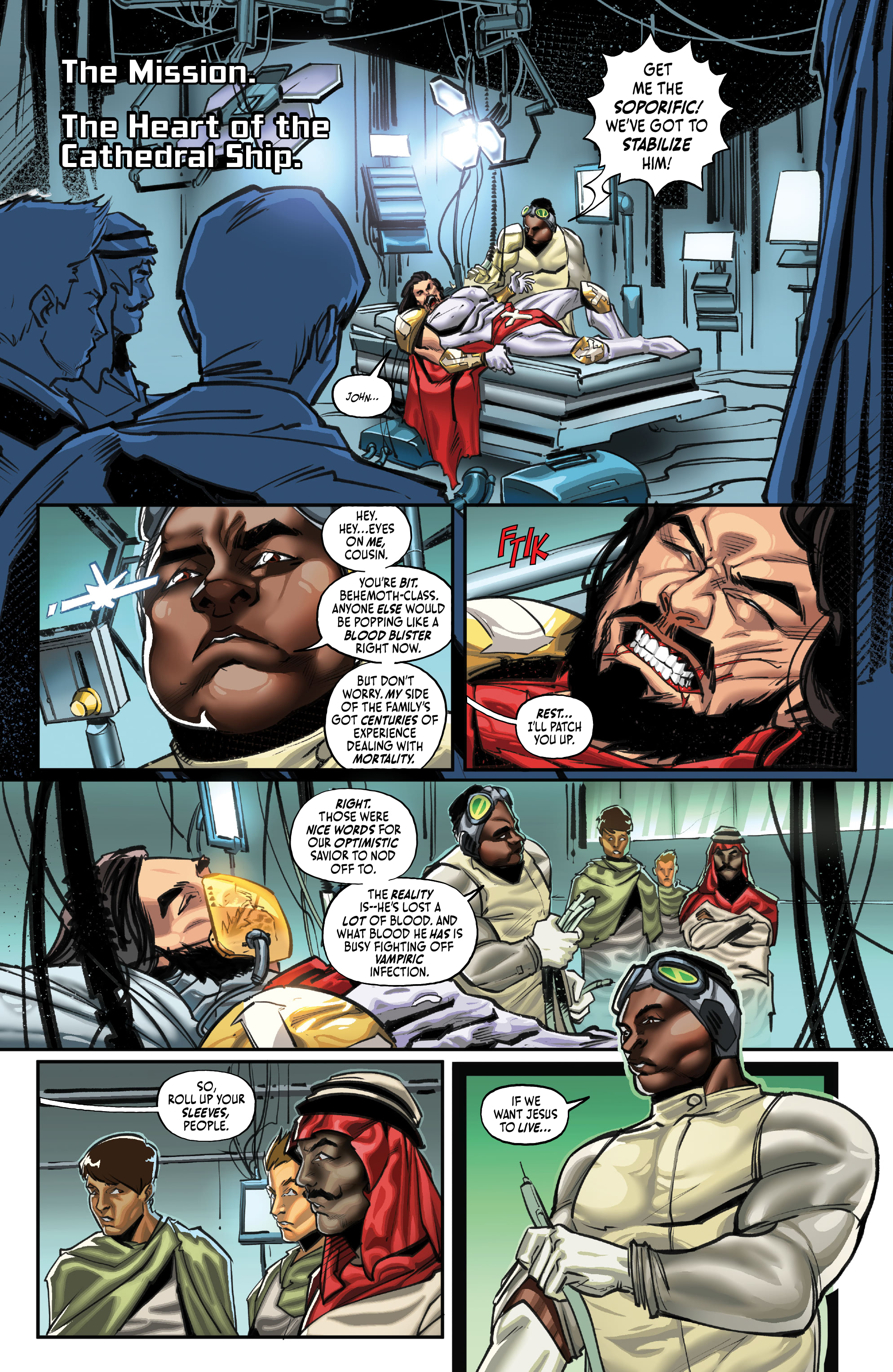 Read online Loaded Bible: Blood Of My Blood comic -  Issue #2 - 14